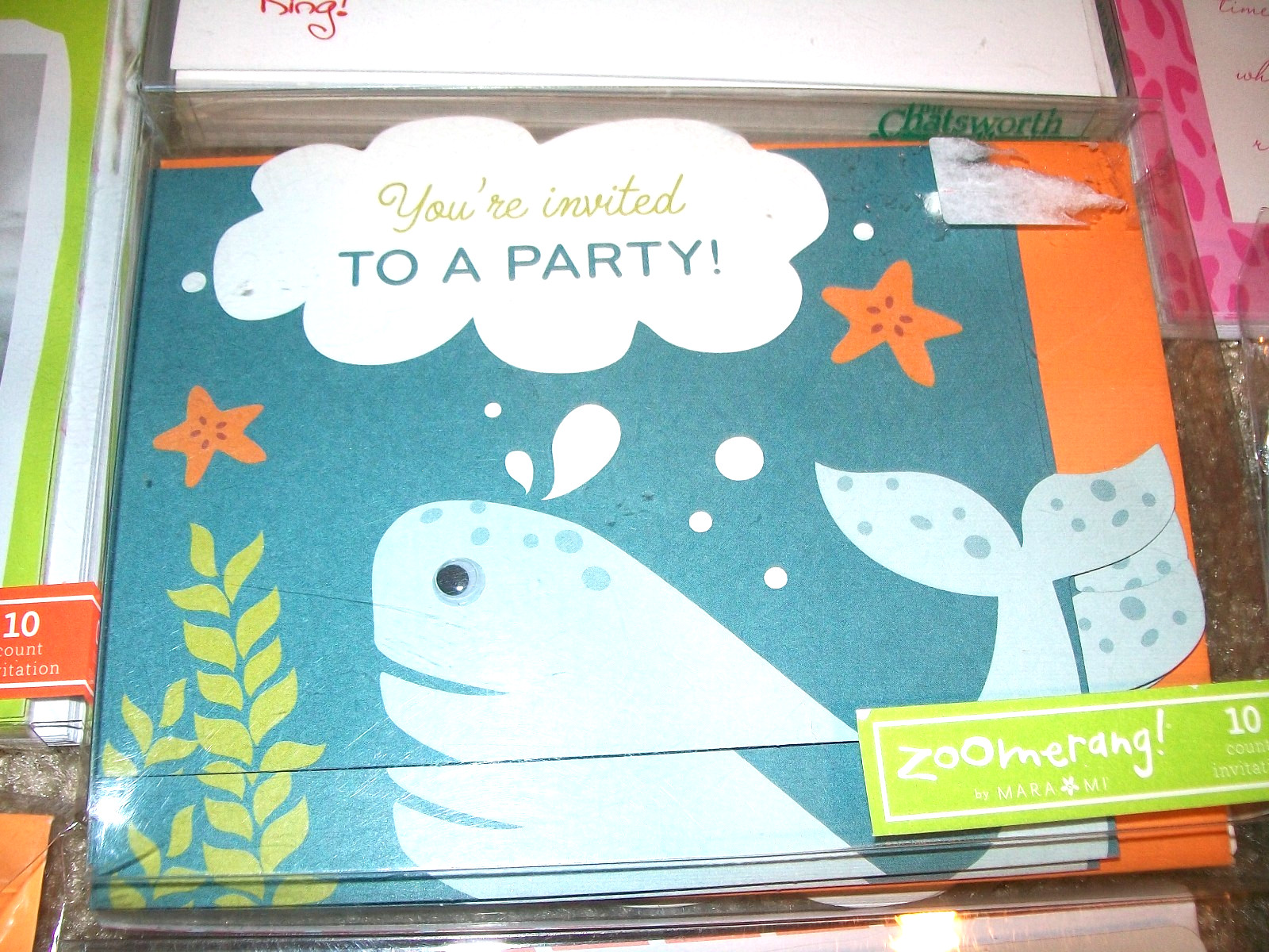 Party Supplies Invitations Lot Baby Shower Birthday Notecard Paper Serving Bowl