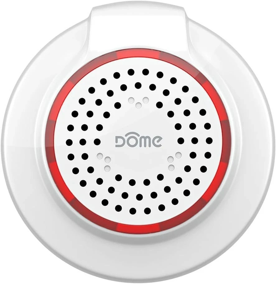 Dome Home Automation Wireless Z-Wave Battery-Powered Security White DMS01