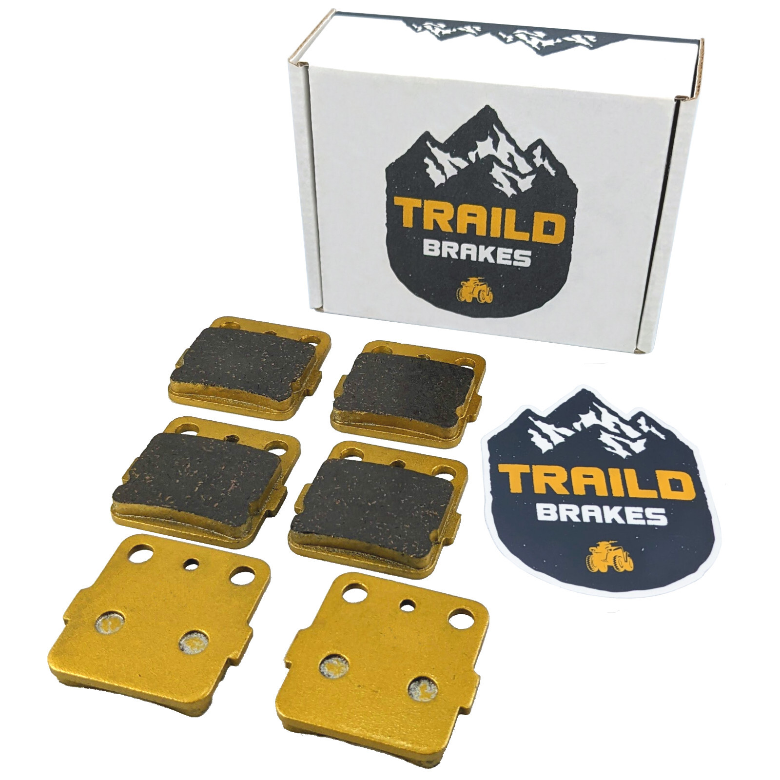 Honda Sportrax TRX 400EX/400X/300EX/300X/TRX250X 1987-2014 Ceramic Brake Pad Set