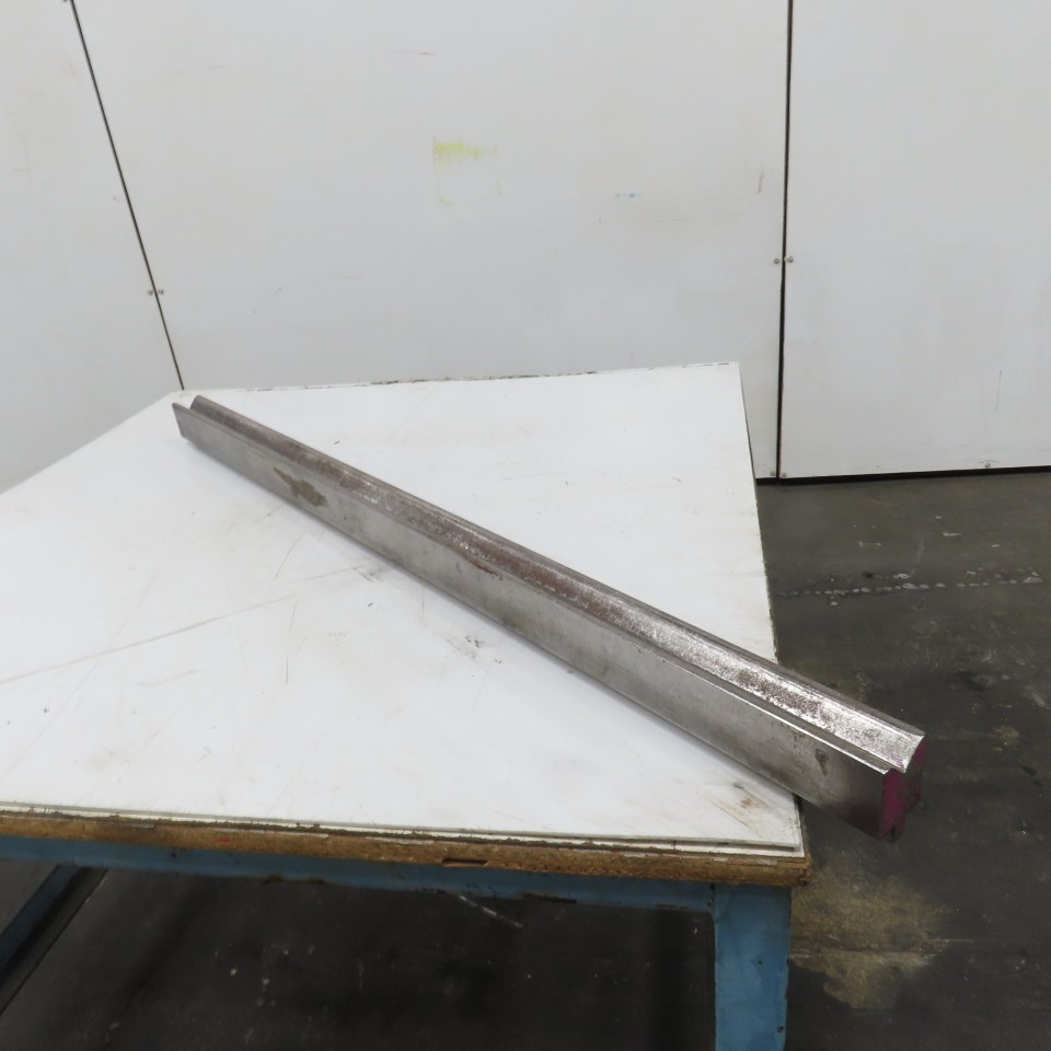 48" L 90° V-Forming Press Brake Die Block 1/2" Tang 1-15/16" Thick 2-7/8" Tall