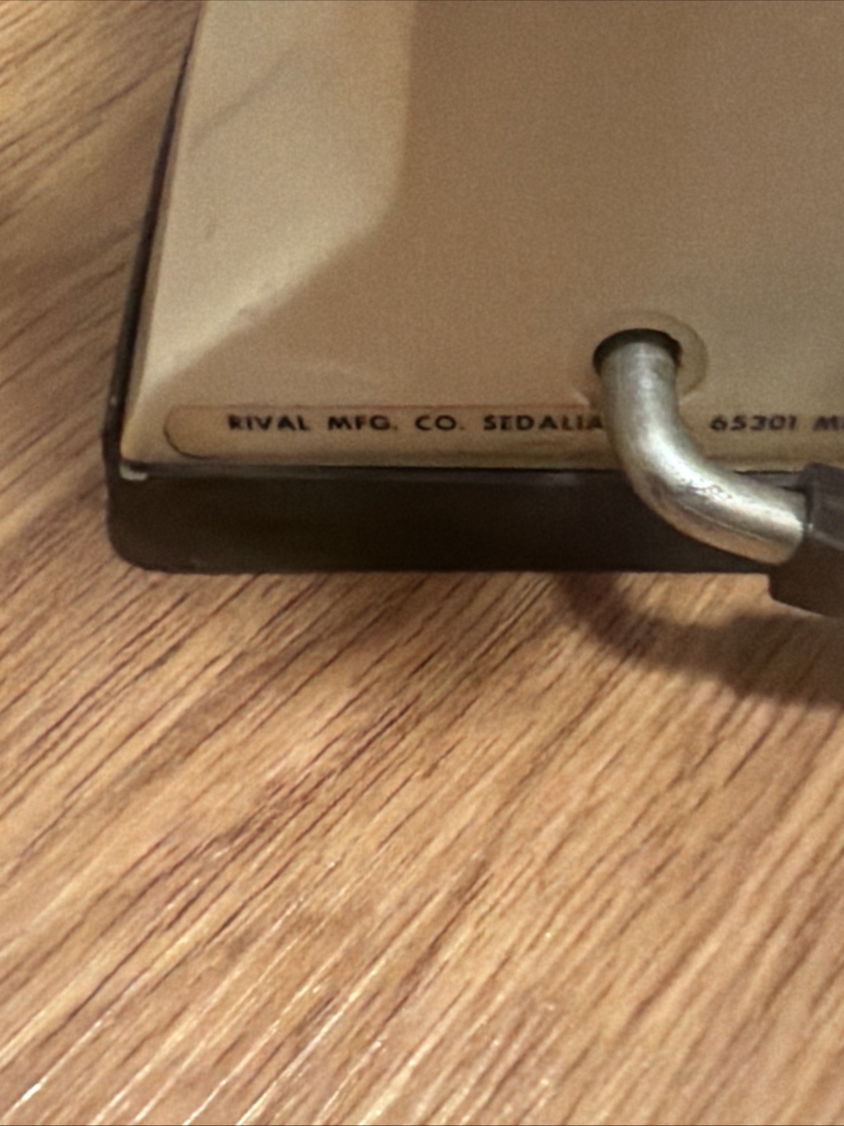 Vintage Portable Rival Grind-O-Mat Meat Grinder Food Chopper Model 303/1