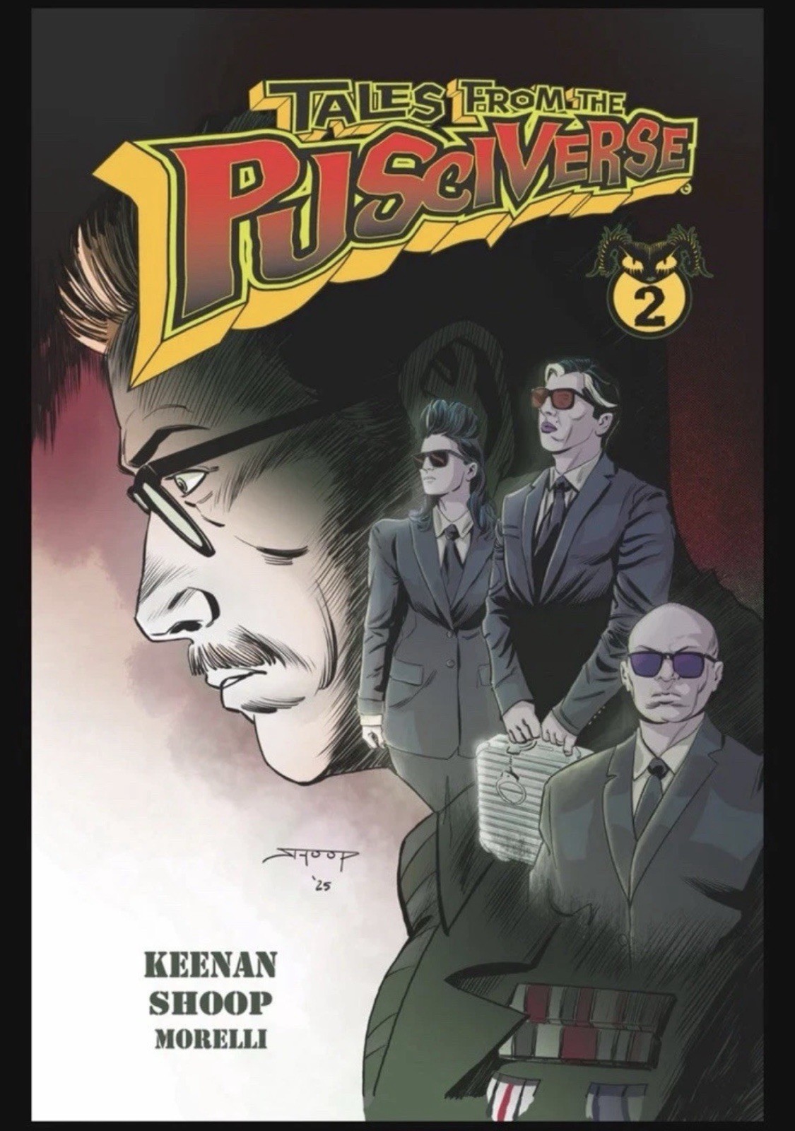 Puscifer Comic Book Tales from The Pusciverse 1st Ed SIGNED Ep. 2 The Briefcase