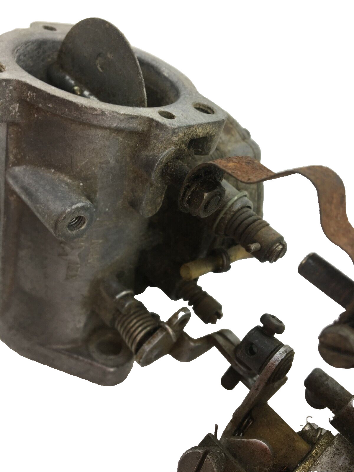 Set Of Snowmobile Keihin Caburetors 828E1 / 846E1 For Parts Or Repair