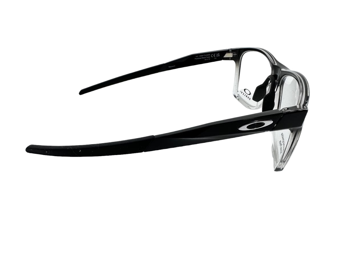 Oakley NEW Activate Polished Black Fade $205 Fashion Frames 55-16-141 Eyeglasses