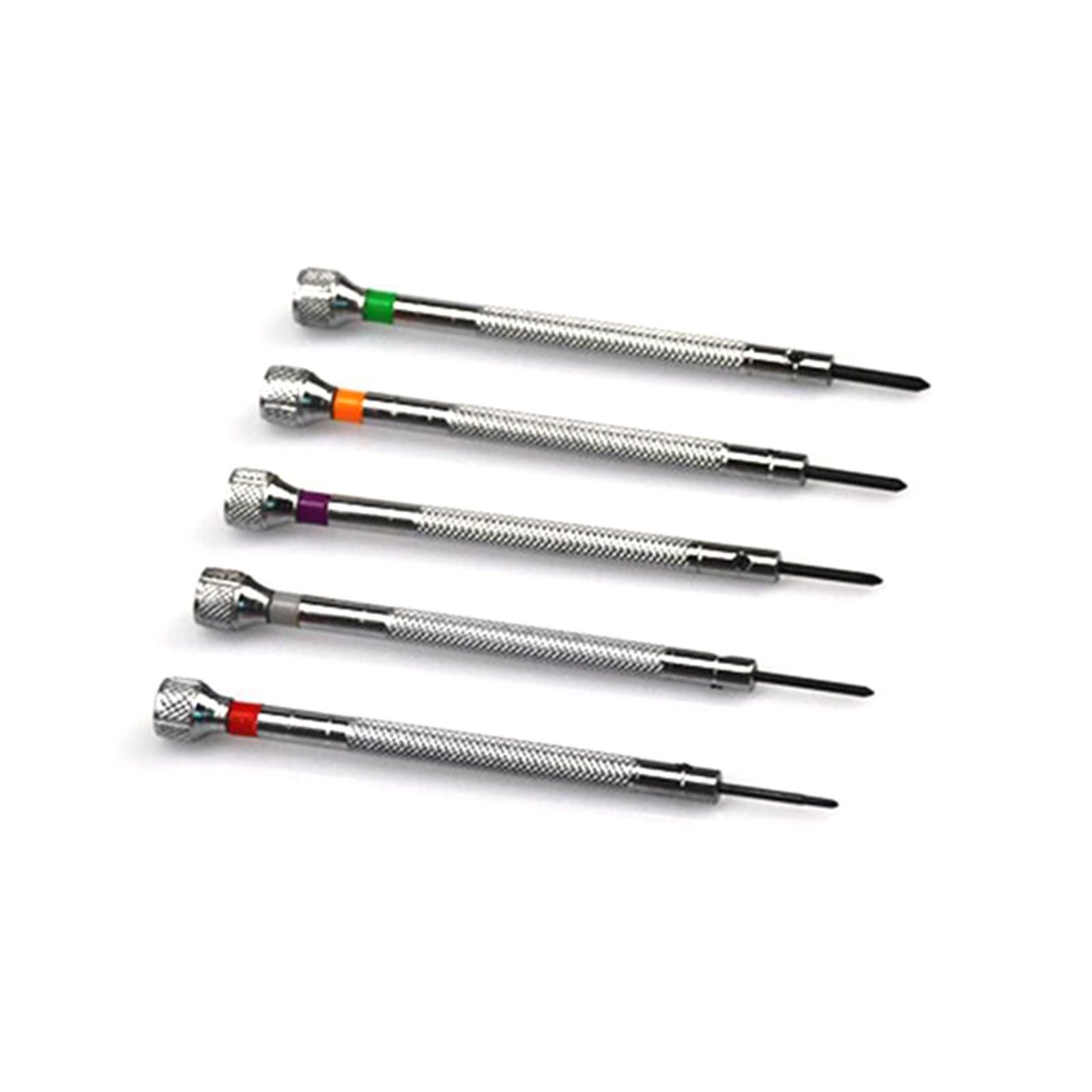 13Pack Metal 0.6-2.0mm 90mm Long Screwdrivers Repair Tools For Watchmakers Watch