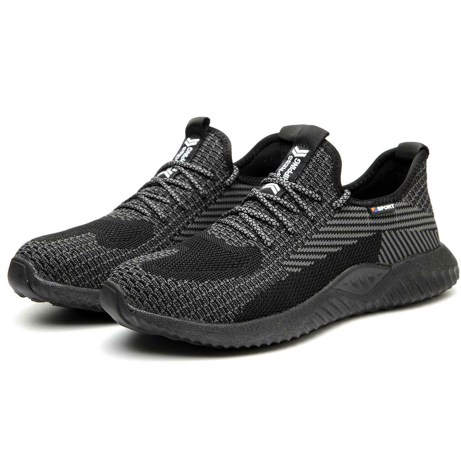 Mens Work Safety Shoes Steel Toe Cap Bulletproof Boots Indestructible Sneakers