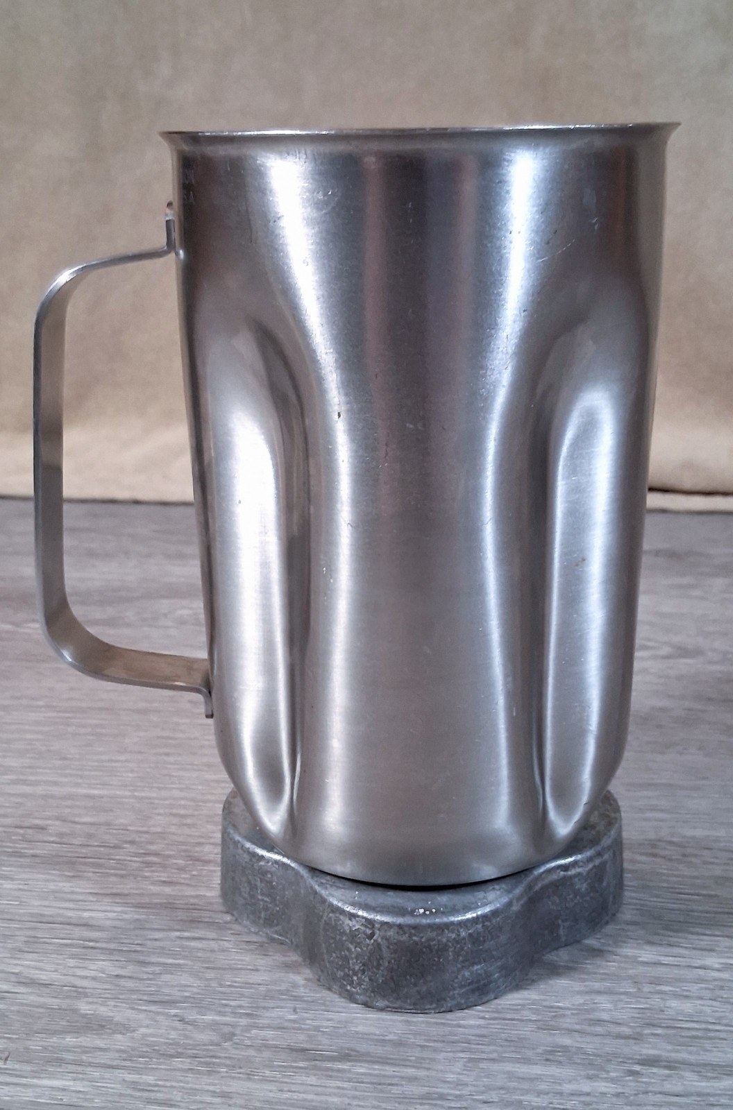 Waring CAC33 32 oz Stainless Blender Container w/ Blade Assembly (No Lid)