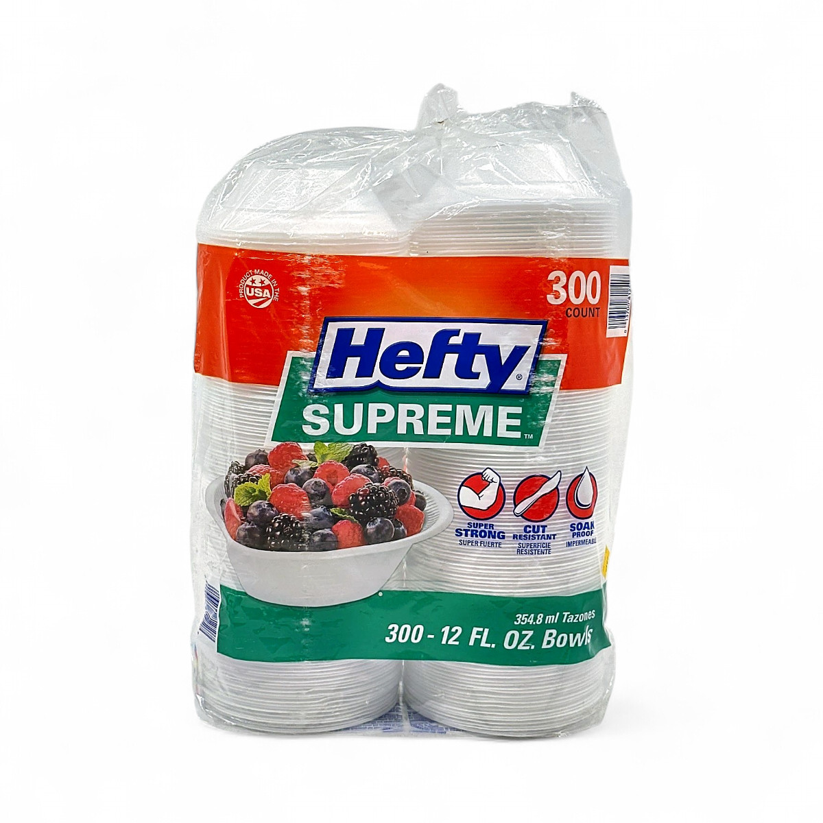 Hefty Supreme Bowls - White 12 OZ 300-Count