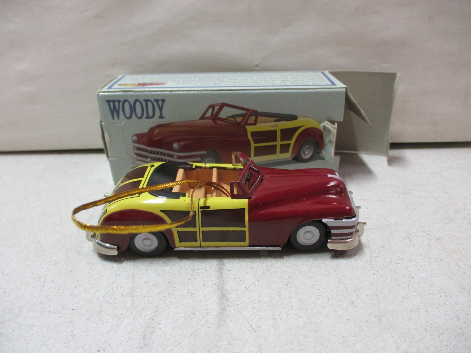 Restoration Hardware Classic Tin Toys Woody Car