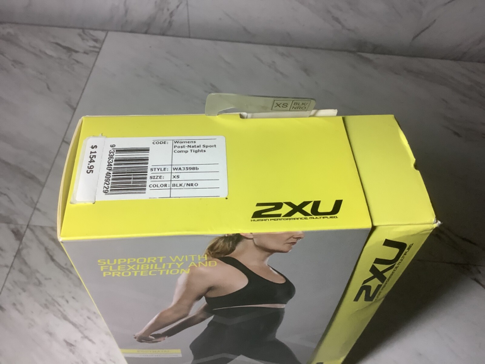 2XU Postnatal Compression Tights Women's Extra Small Black WA3598b~PWX