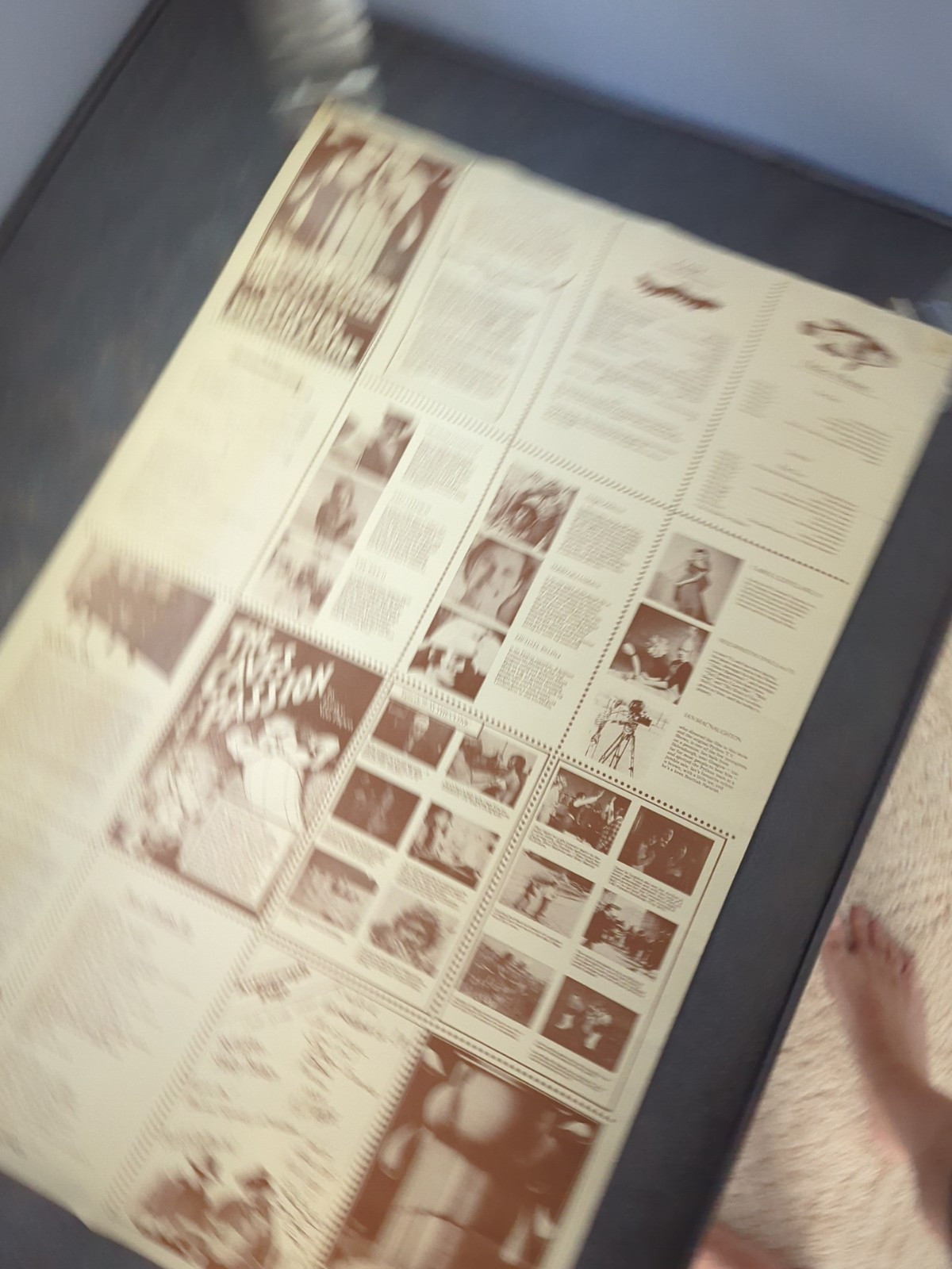 Monty Python Live New York Program Poster 1980 Terry Gilliam Artwork 20x30