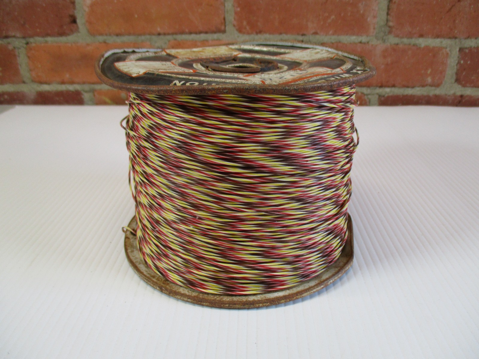 Thermax 22 AWG Stranded SPC Wire PTFE Teflon Mil-Spec Red Brown yellow NOS