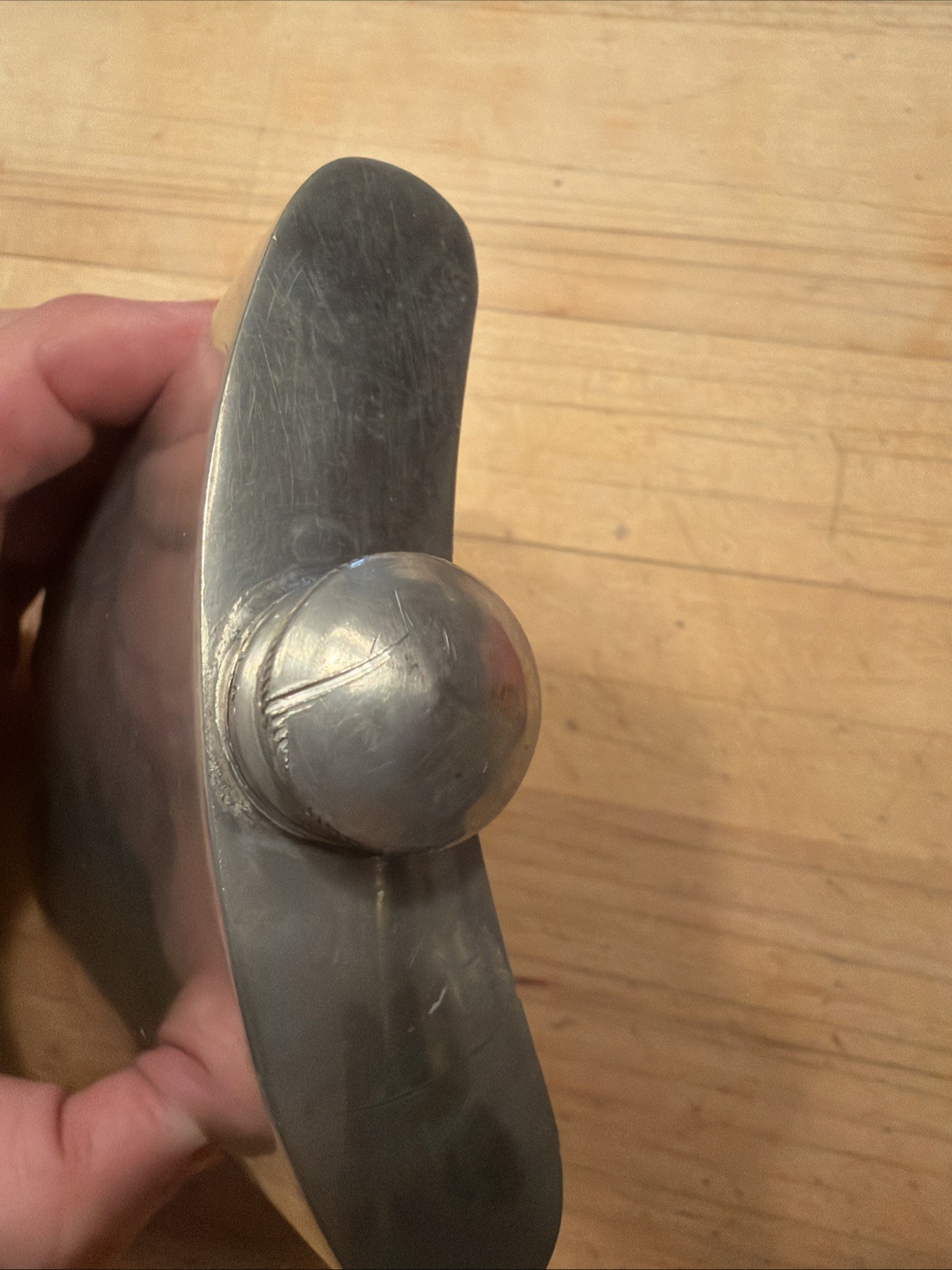 Vintage Brooks Brothers Silver plate 8 Oz Hip Flask, Made In England