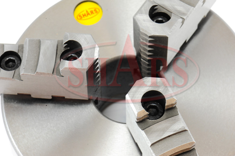 6" 3 Jaw Reversible Jaw Self Center Lathe Chuck+1-1/2"-8 Back Plate TIR Cert L[