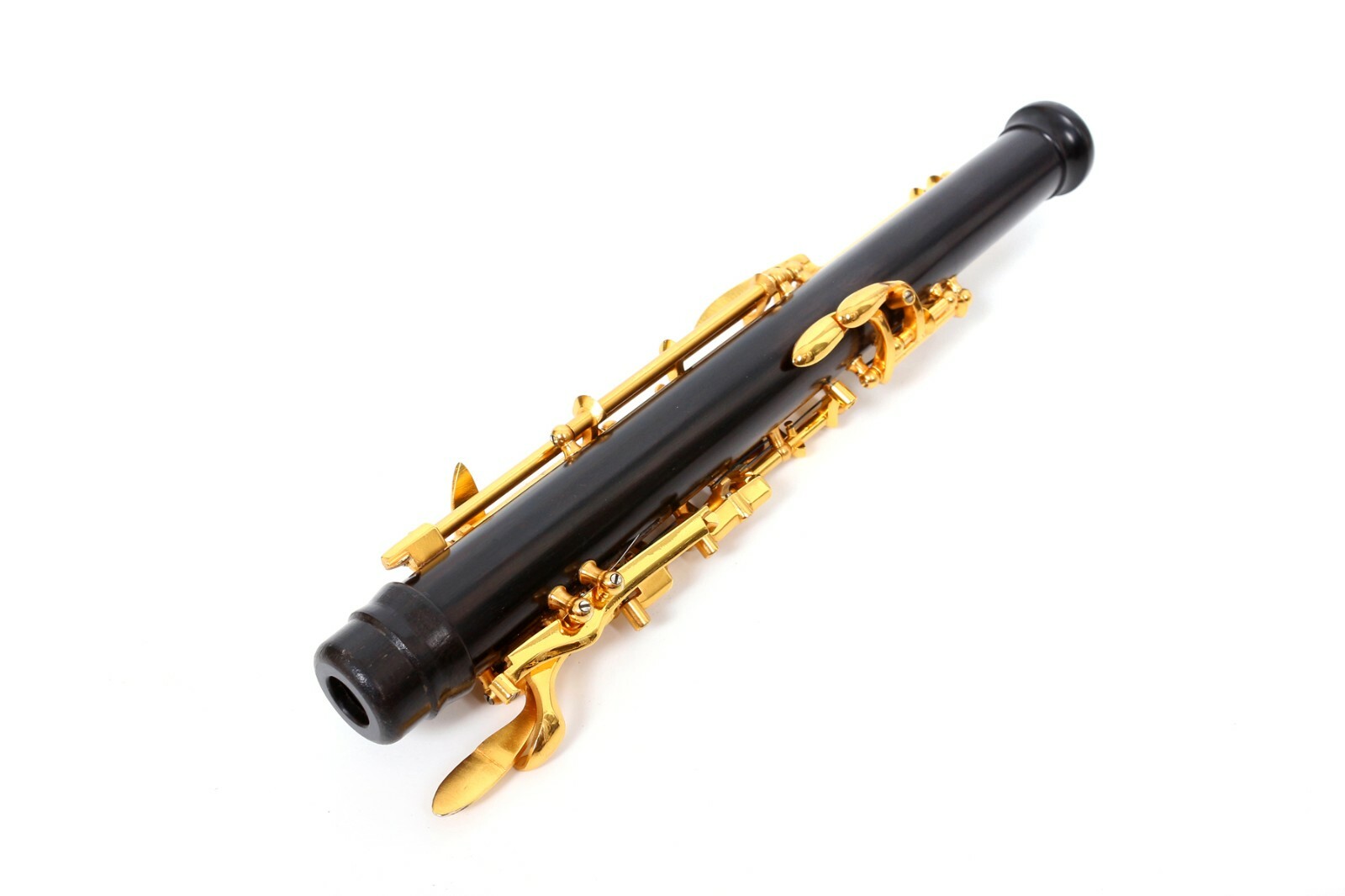 New Oboe Professional Ebony wood C key left F Resonance Golden plated key