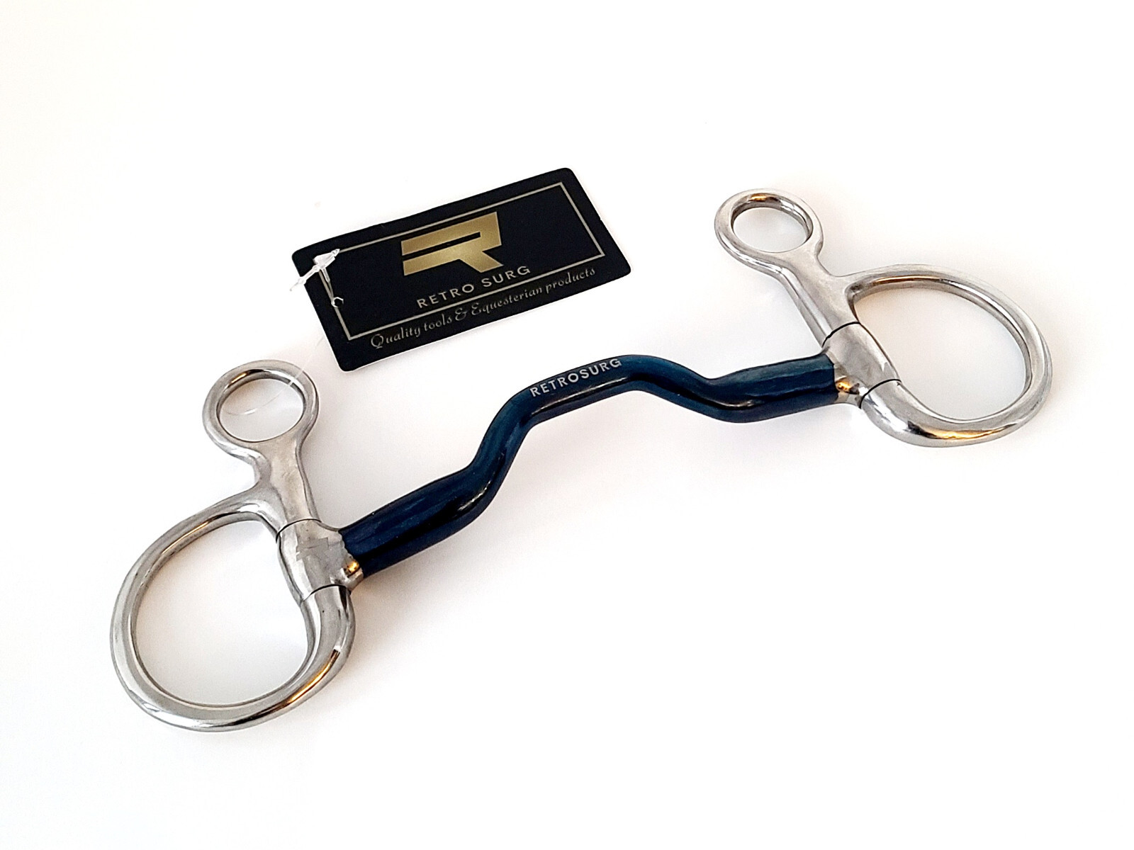 Baucher Sweet Iron Low Port Comfort Tongue Relief Snaffle Horse Bit.