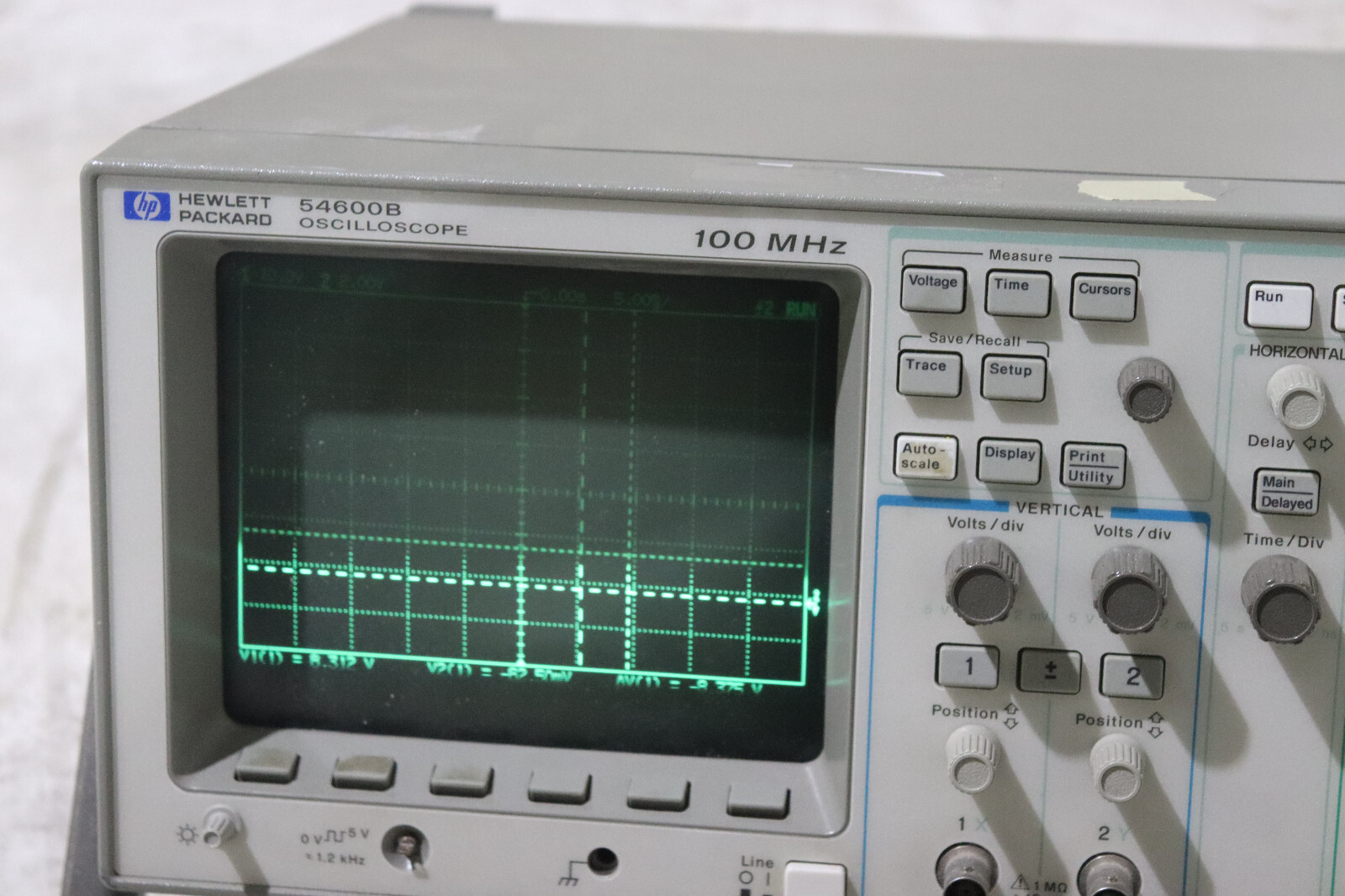 HP 54600B ~ 2-Channel Digital Oscilloscope ~ 100MHZ