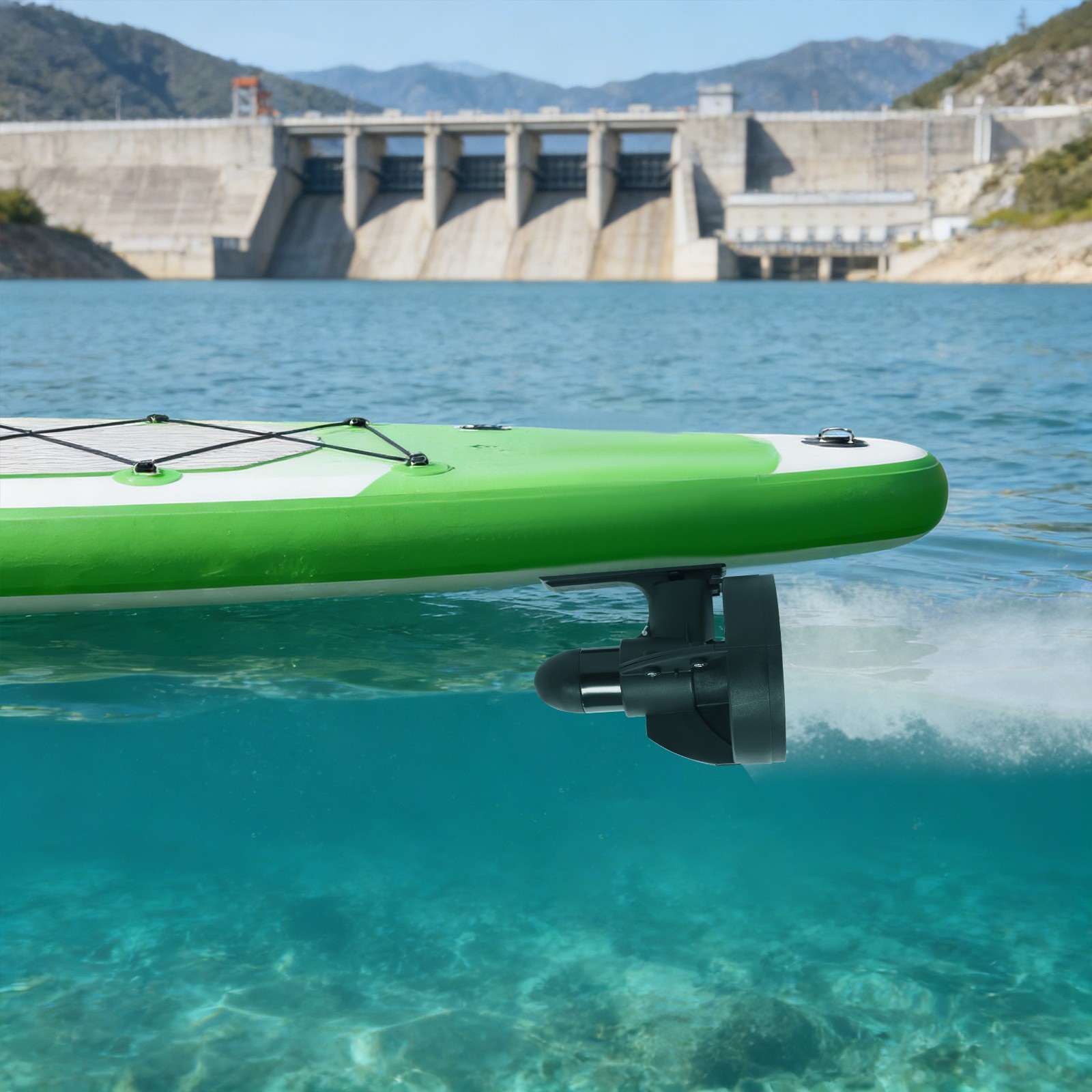 SUP Propeller Propulsion, Stand Up Paddle Board Motor Underwater Thruster