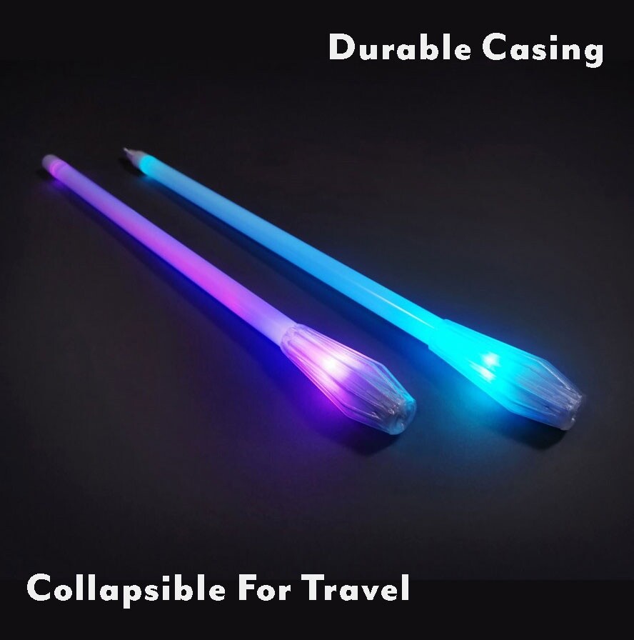 Spectrum LED Staff - 32 Color Modes - LED Juggling Staff - Light Saber