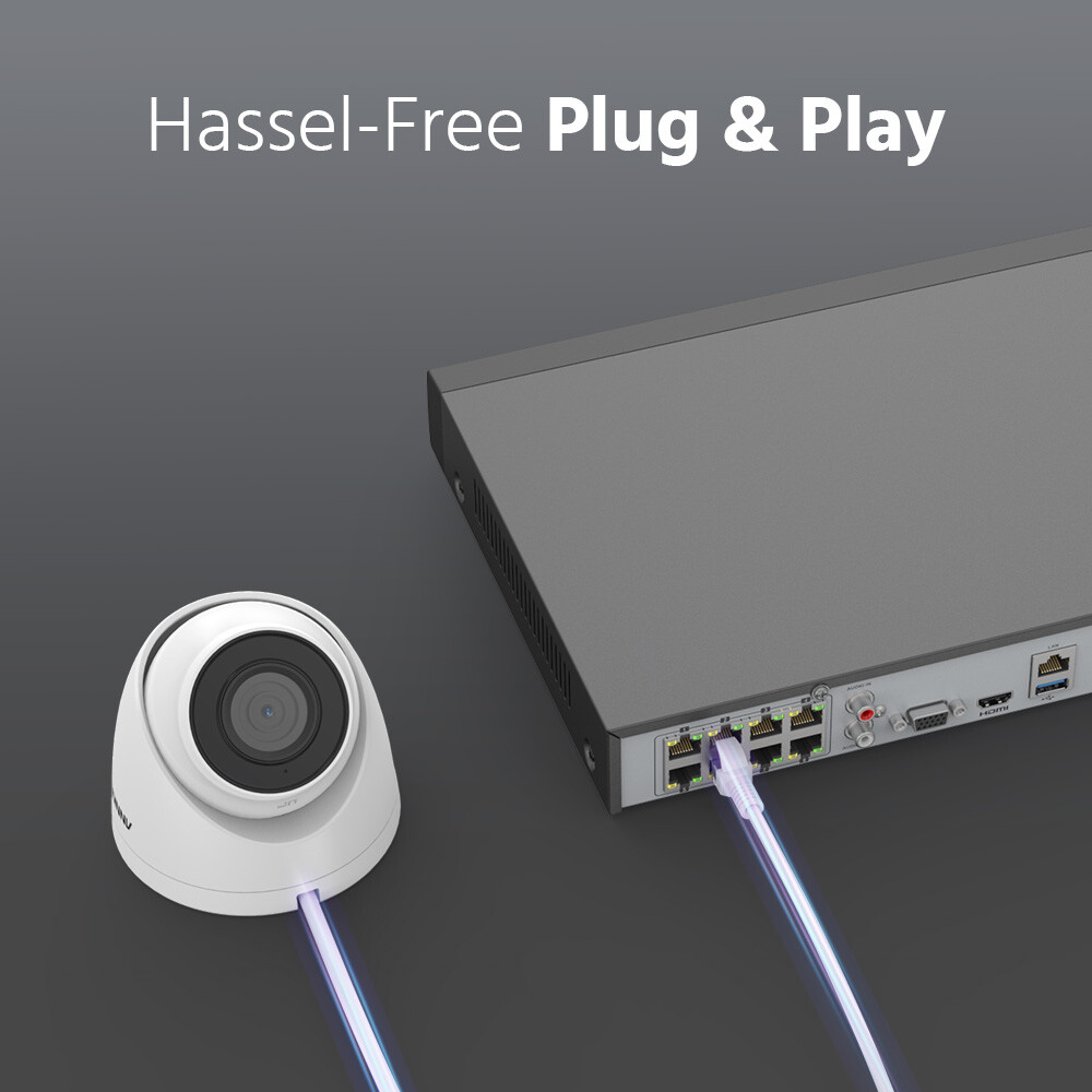 ANNKE 4K 8CH NVR 5MP POE Security IP Camera System Audio Recording Outdoor CCTV