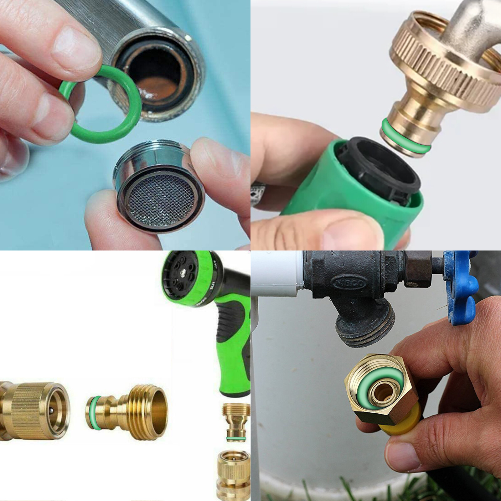 270Pcs/Set Metric Rubber O-Ring Washer Assortment Kit Gasket Automotive Seal BOX