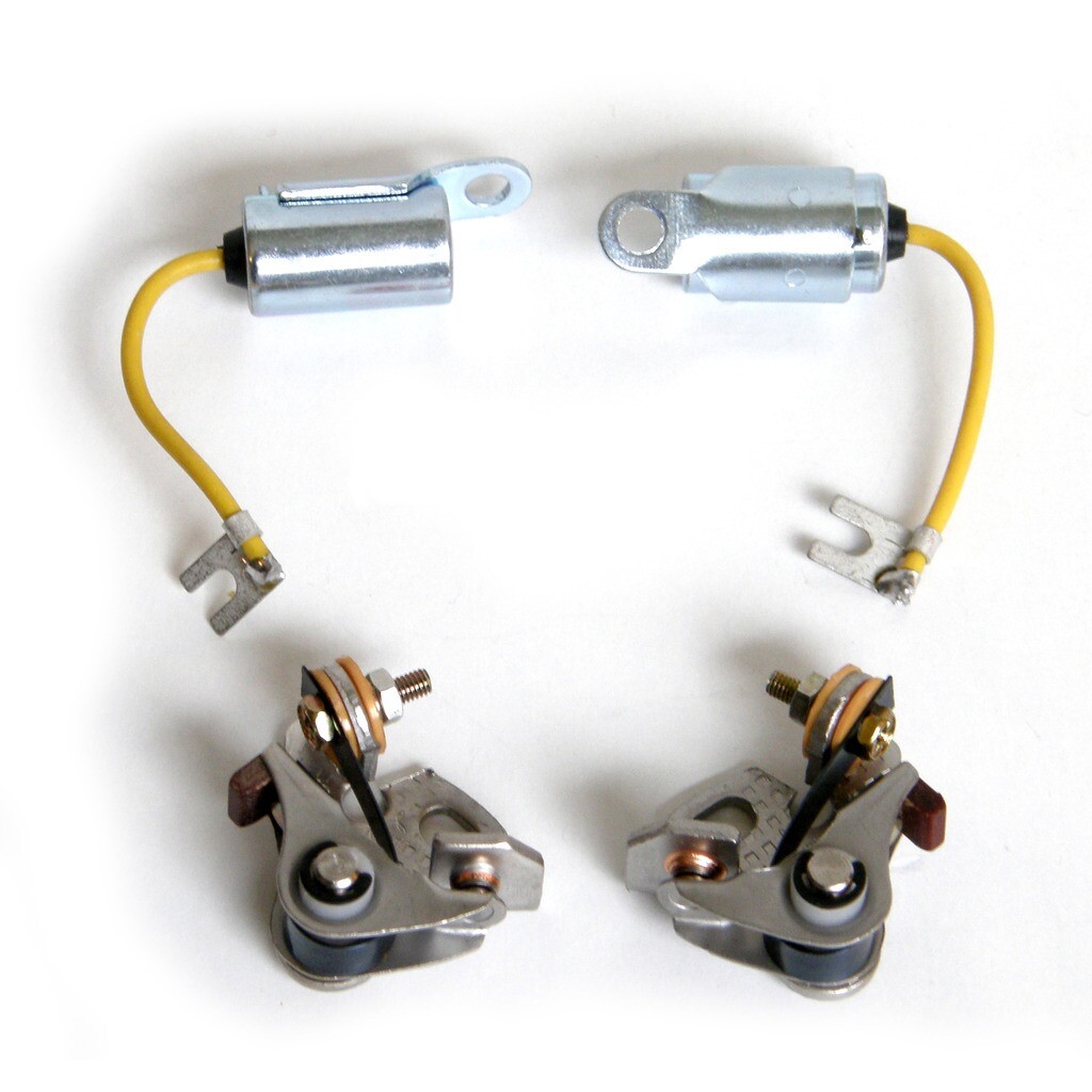 1977-79 Suzuki Condenser & Contact Points Kit tune up gs1000 gs850 gs750 gs 1000