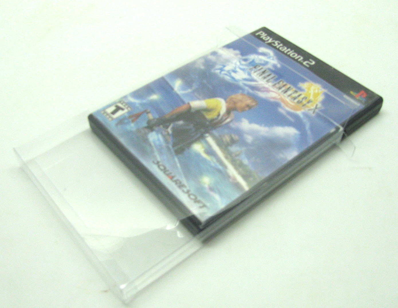 10X SONY PLAYSTATION PS2 CIB GAME - CLEAR PROTECTIVE BOX PROTECTORS SLEEVE CASE