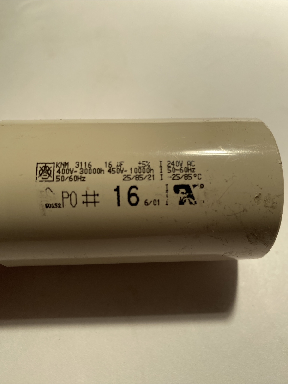 KNM capacitor 3116 240VAC atq