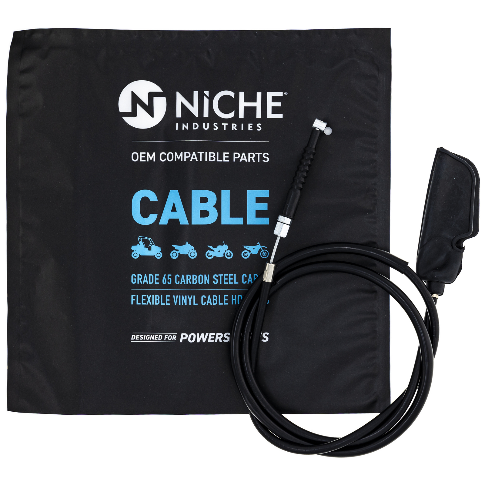 NICHE Front Brake Cable for Yamaha DT400 TT500 DT250 XT500 1M1-26341-00-00