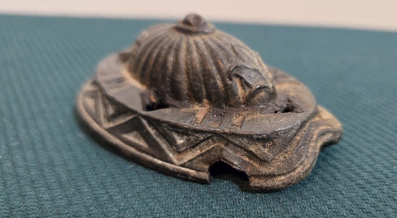 Collectible Vintage Figural Egyptian Revival Women Metal Incense Burner