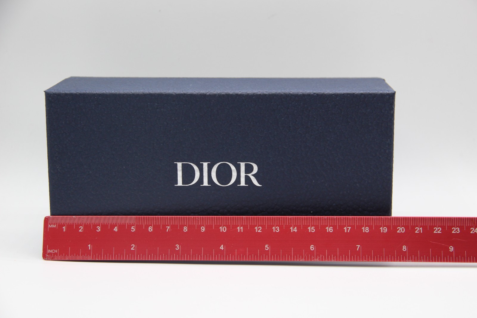 NEW CHRISTIAN DIOR BLACK AUTHENTIC EYEGLASSES SUNGLASSES CASE W/CLOTH & BOX