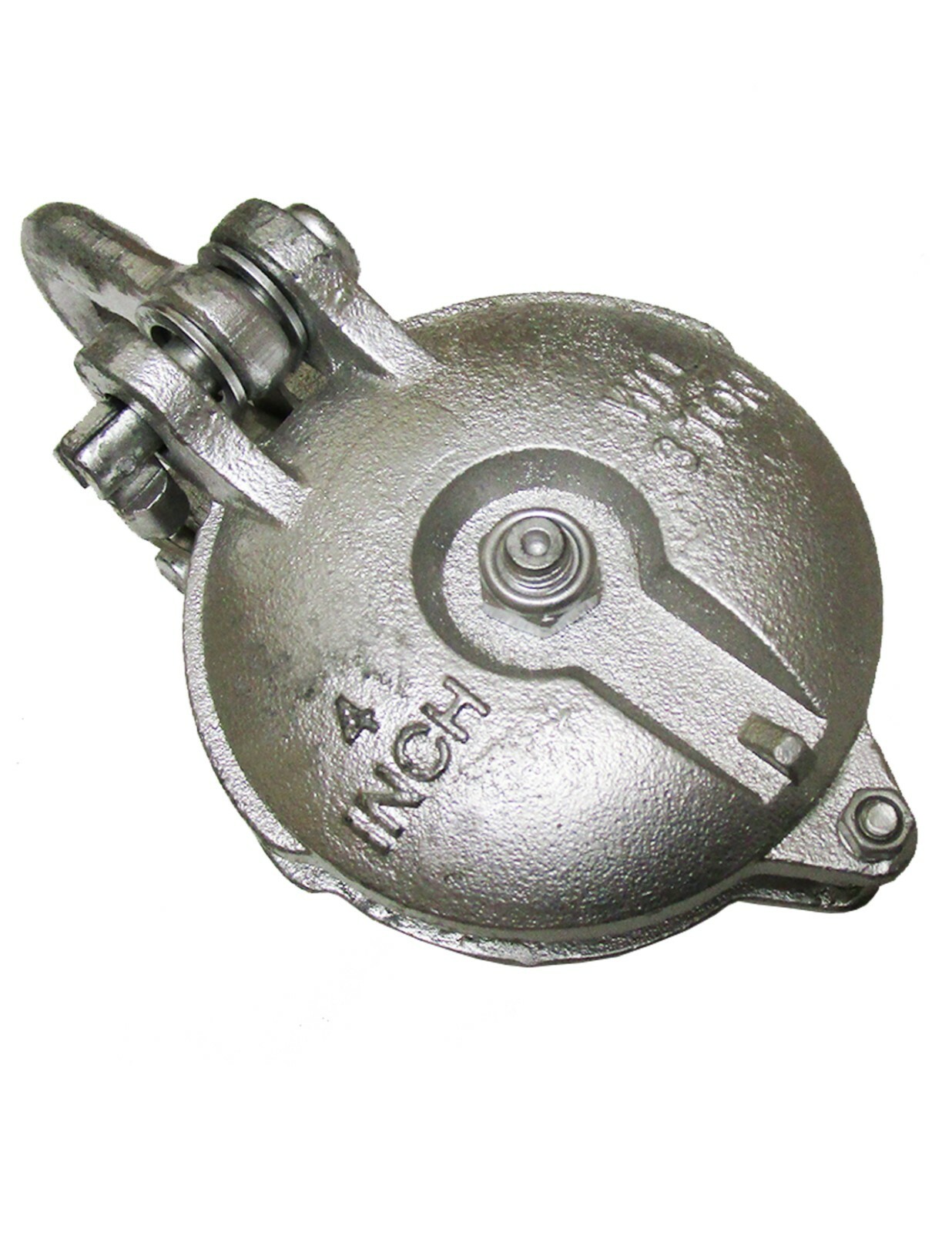 Yarding Block with Shackle & Pin 3 Ton - 4 inch Sheave Pulley Grease Fitting