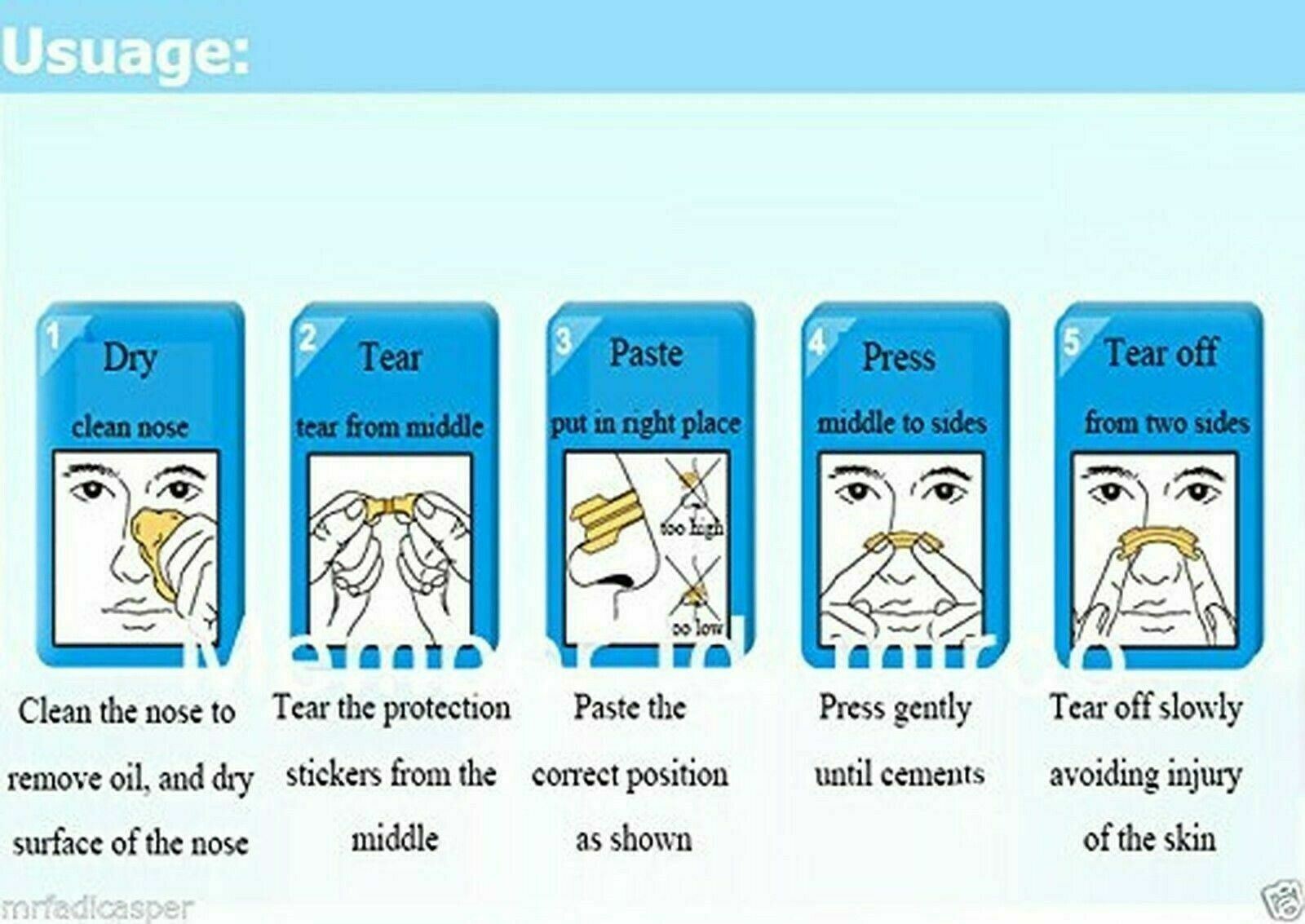 120 Pcs Flexible Non-Woven Large/Tan Nasal Strips Better Breathe Reduce Snoring