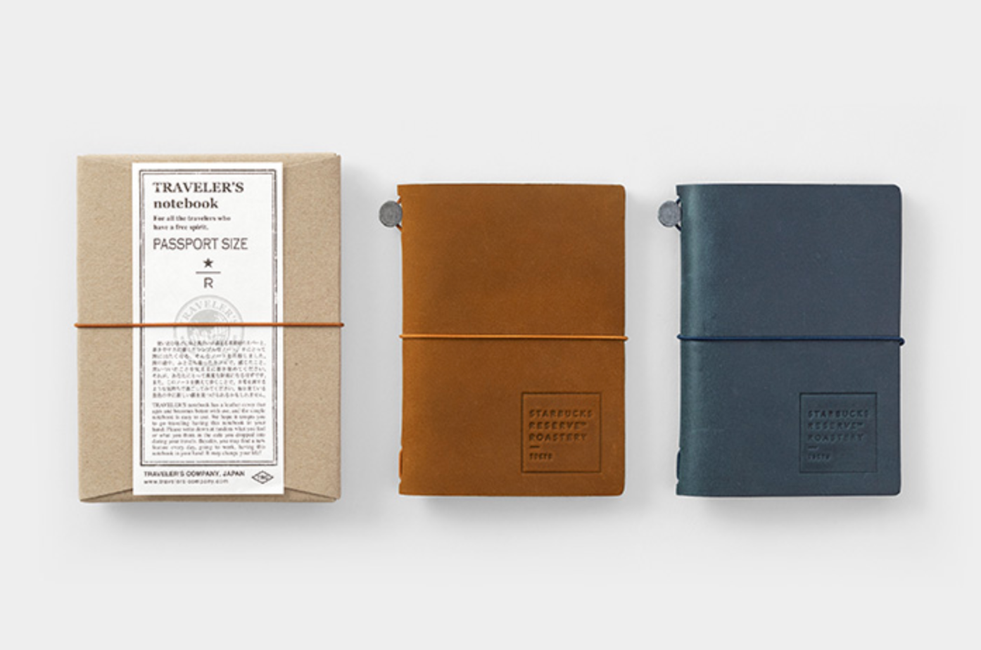 Starbucks Reserve Roastery Tokyo Traveler's Notebook Passport Size Blue Limited