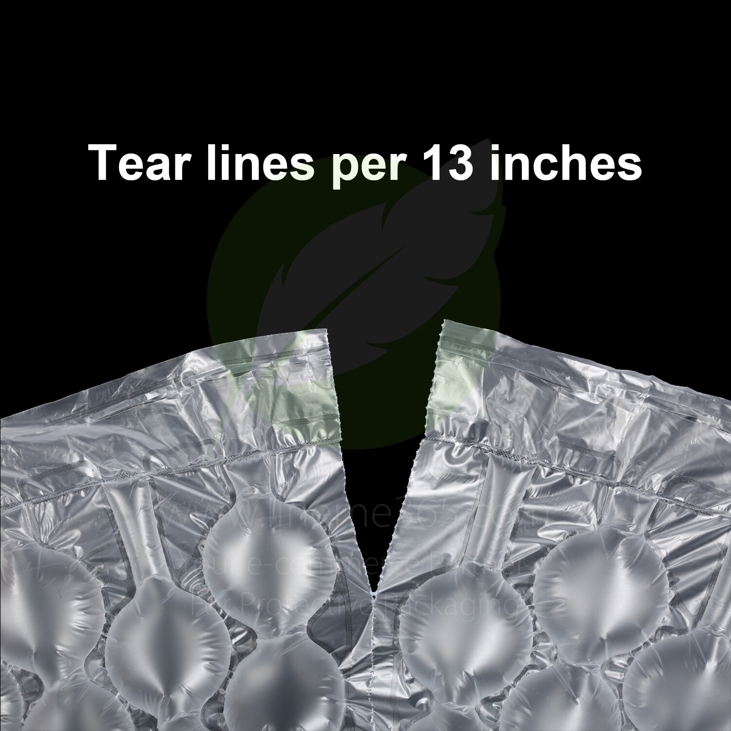 2 PACK 984ft x 16" Air Cushion Machine Film Bubble Pillow Packaging Padding Roll