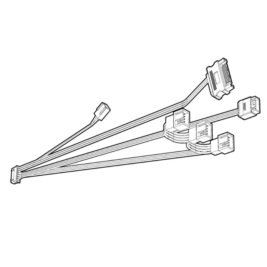 For NZXT Kraken Z53 Z63 Z73 14-pin Connector Cable Cord Wire Via US