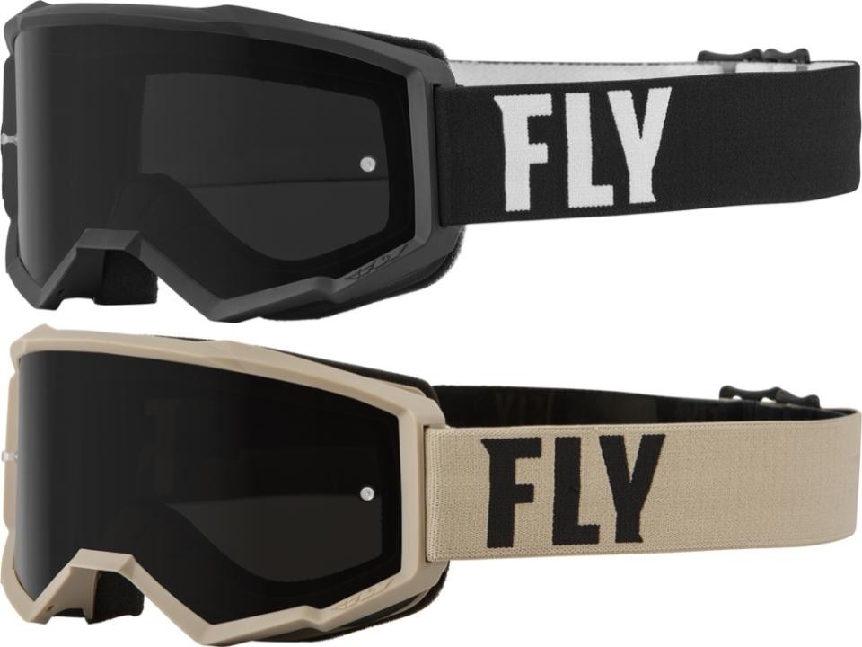 Fly Racing Focus Sand Goggles Smoke Lens Adult Motocross Off-Road MX/ATV/UTV '25