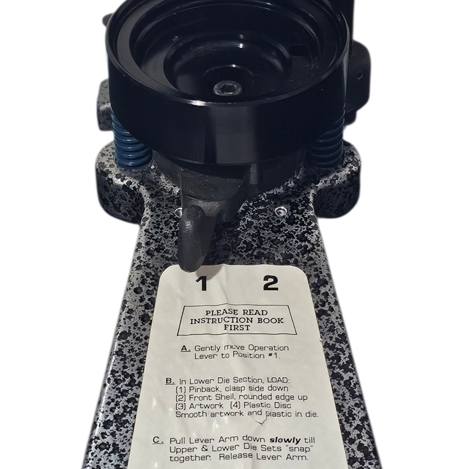 BADGE-A-MATIC 1 by Badge-A-Minit the 2-1/4" Button Maker for Badges & Keychains