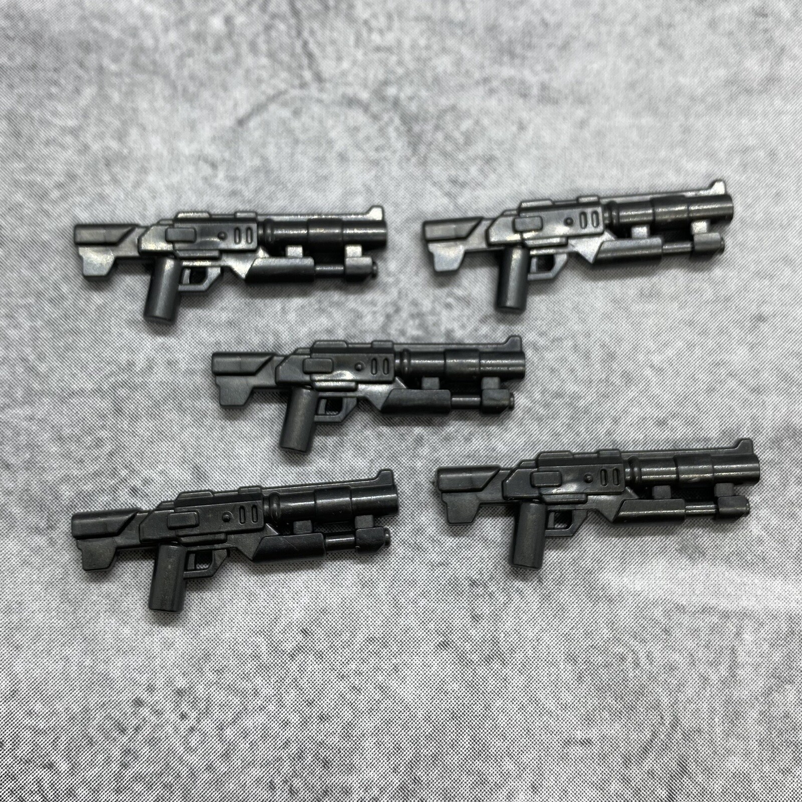 5pack SciFi Shotgun Blaster Blocks Weapons for Minifigures A11681