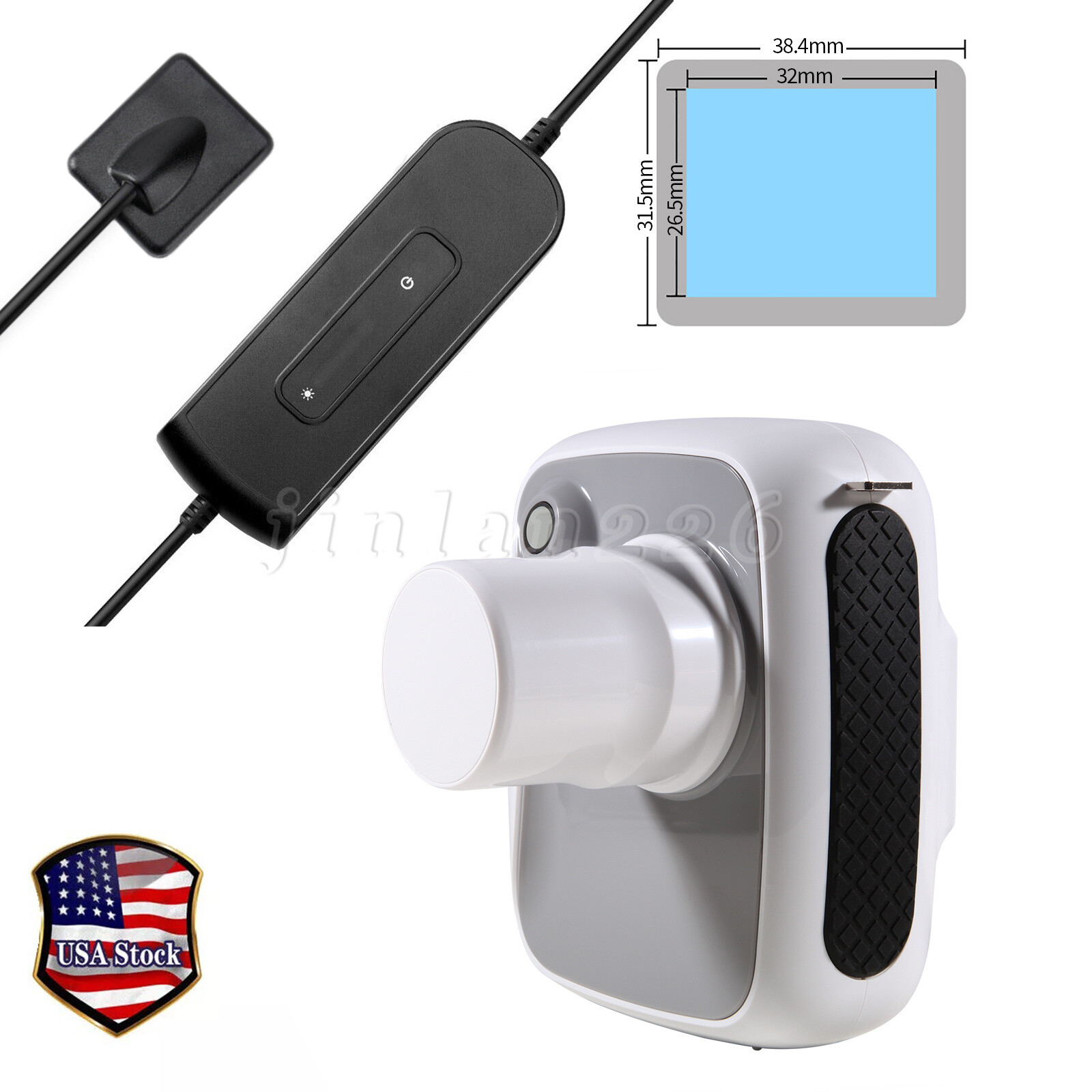 Portable Dental X Mobile Unit Ray Digital Machine/Shield/Sensor Size 1/2