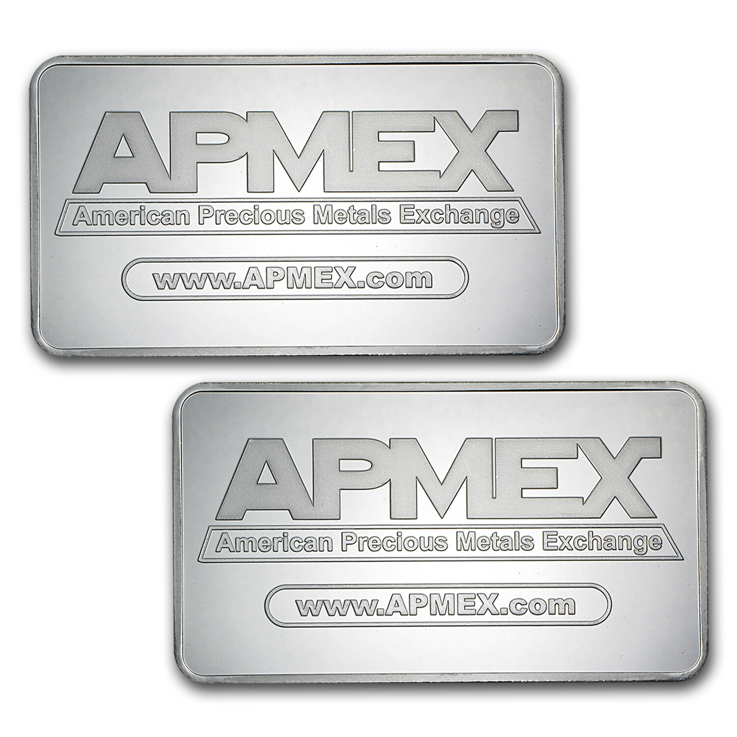 10 oz Silver Bar APMEX (Lot of 2)