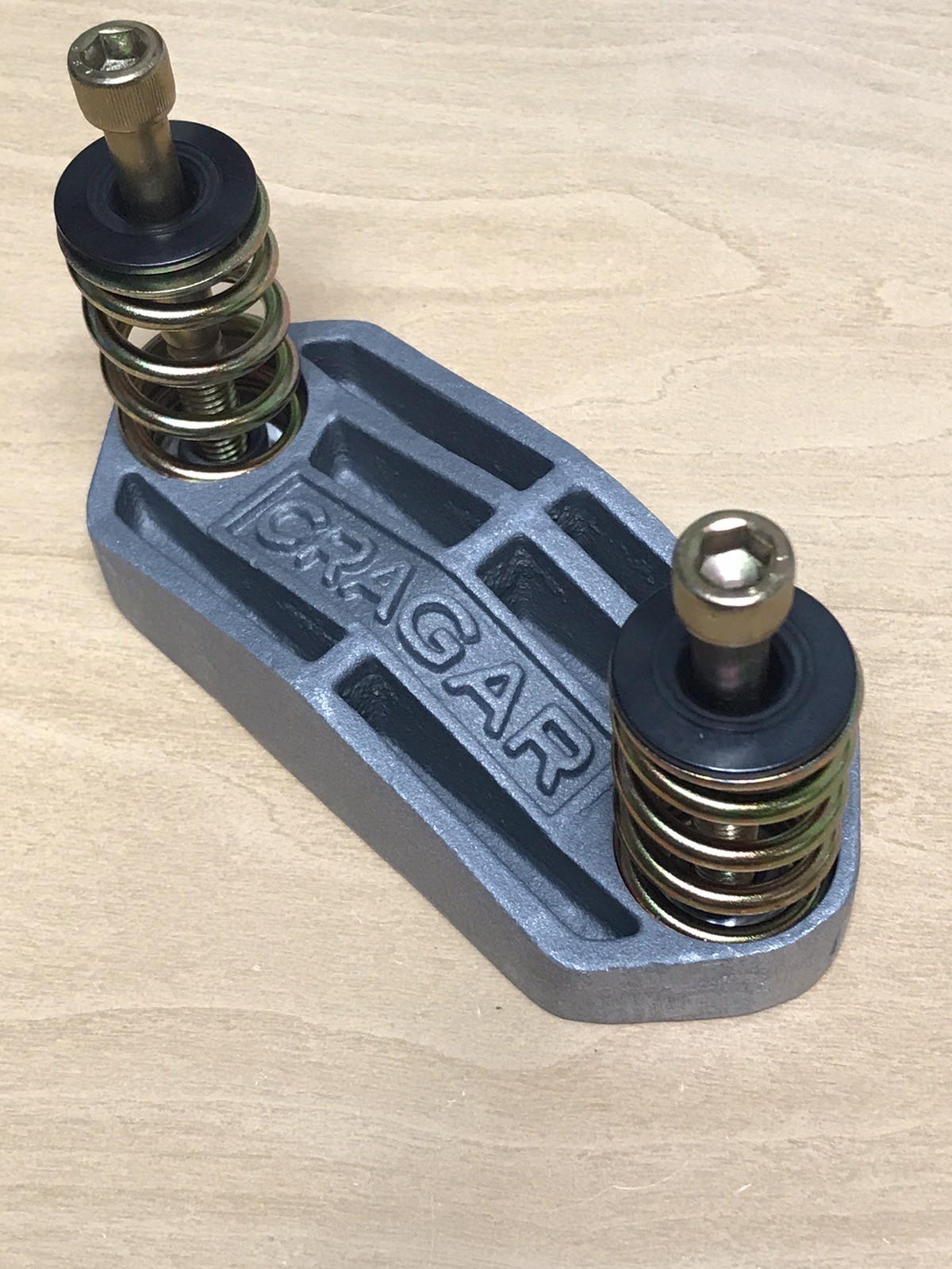 CRAGAR Blower Intake Backfire Pop Off Plate Vintage 426 Hemi Nitro Alky Dragster