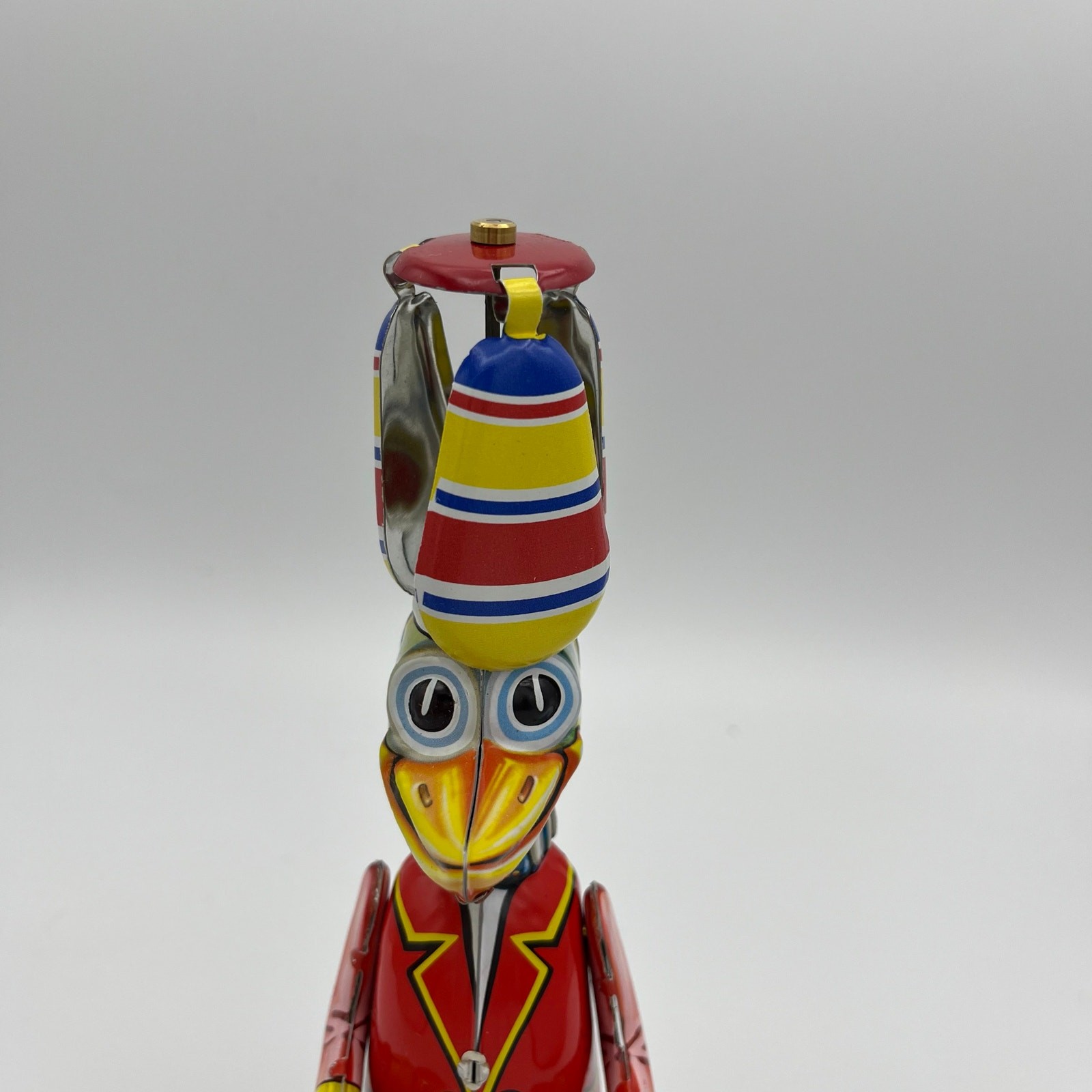 German Fahrende Ente Nurnberger Tin Toys Duck Riding Tricycle NR 284B
