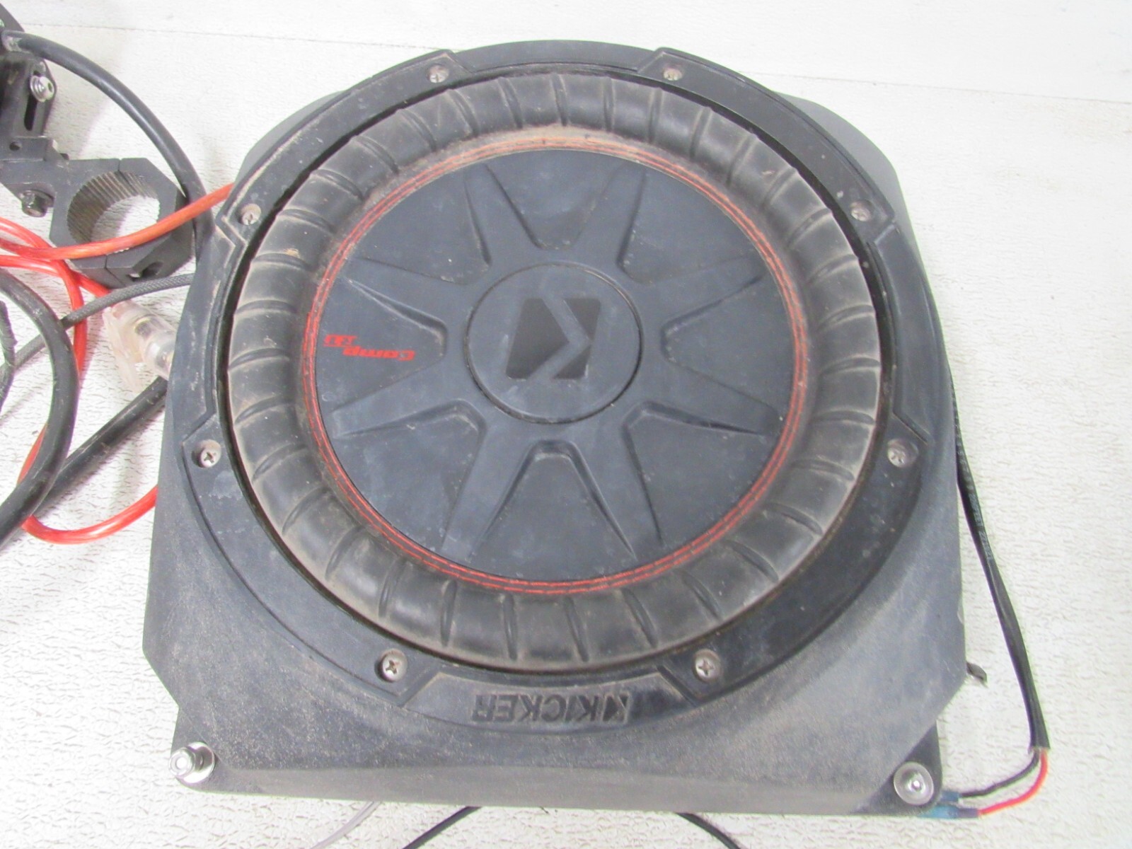 23 HONDA TALON 1000 X 4 STEREO SOUND BAR 10" KICKER SUBWOOFER MB QUART AMP #0455