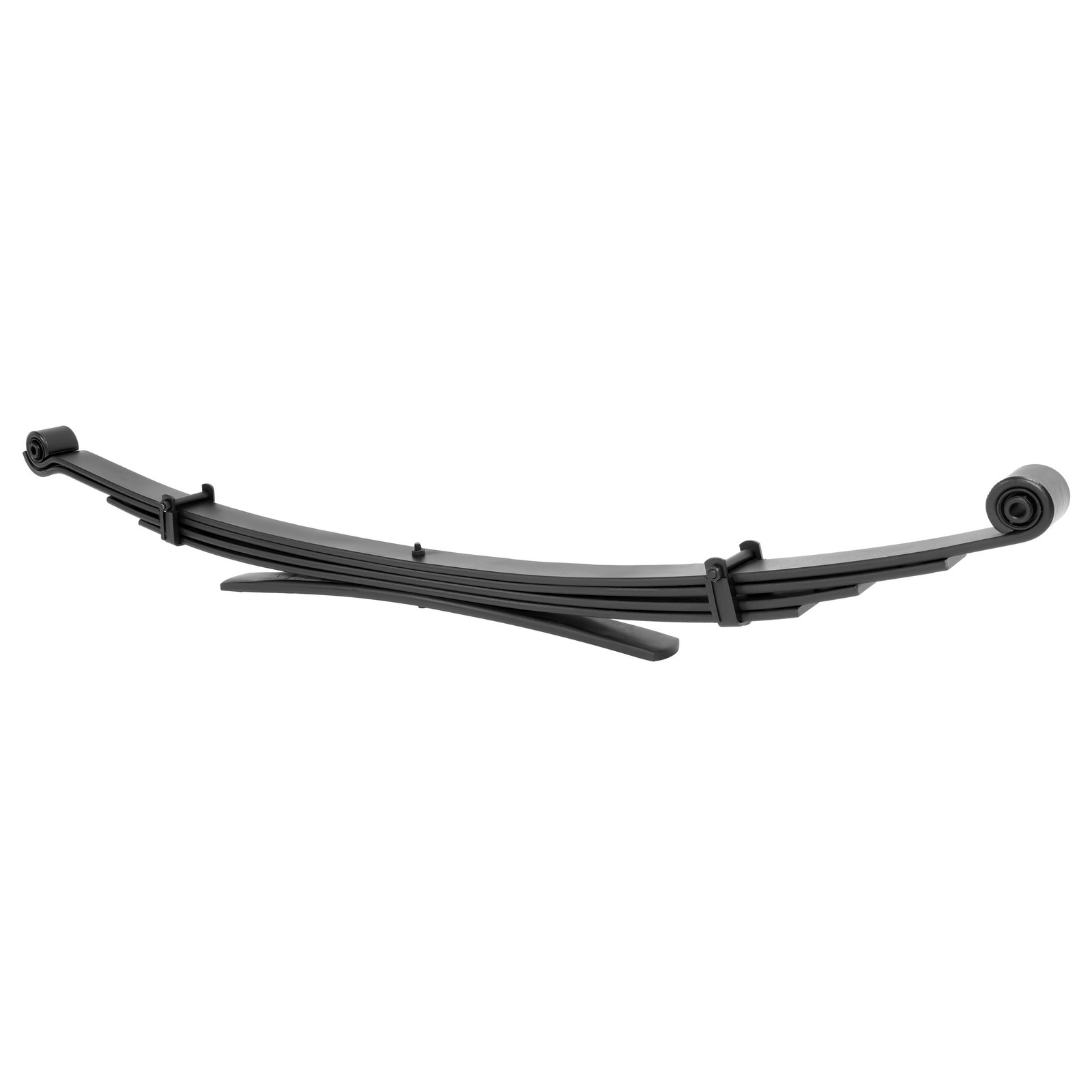 Powder Coated For Toyota Tundra 2007-2022 Black Rear 5-Leaf Spring & Bushings
