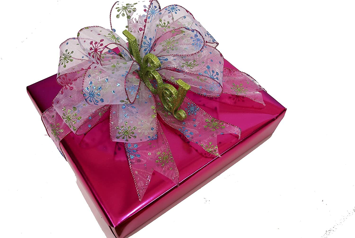 Large Custom Hand Bow Maker 3 Ribbon for Holiday Christmas Wreaths Tree Topper