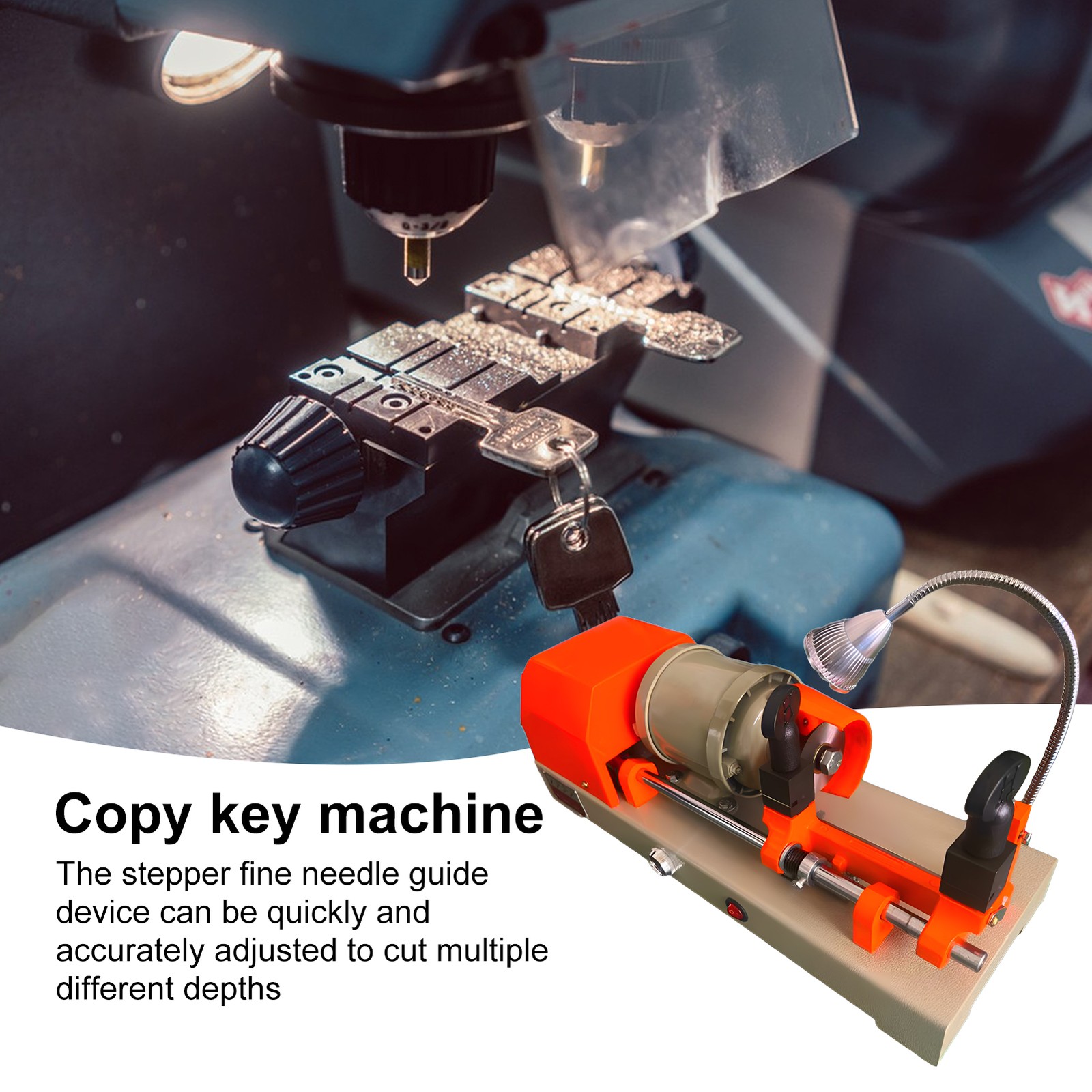 Key Cutting Duplicating Machine Cutter Car Key Copier Locksmith Tools