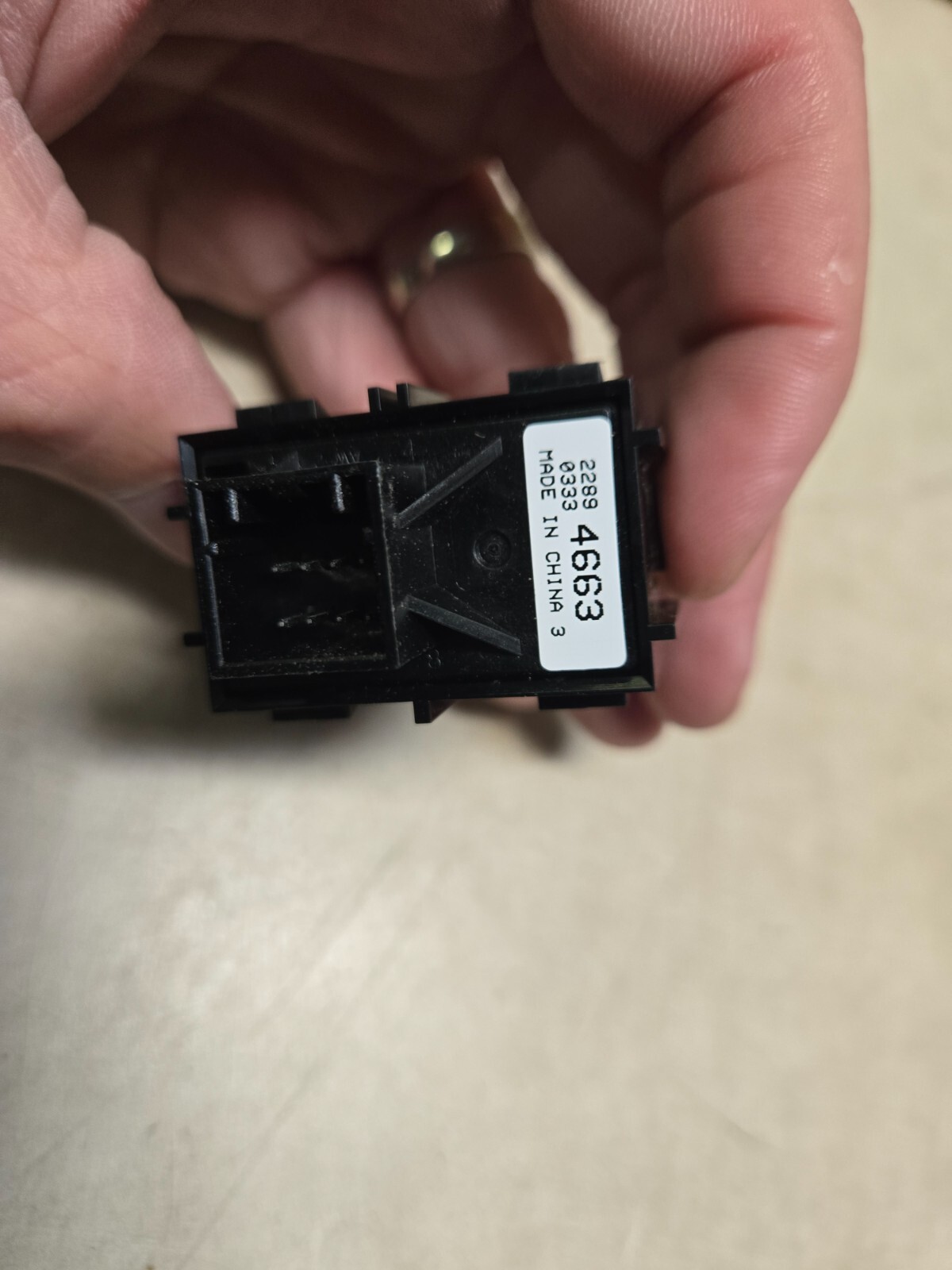 Genuine GM Black Parking Brake Switch 22894663