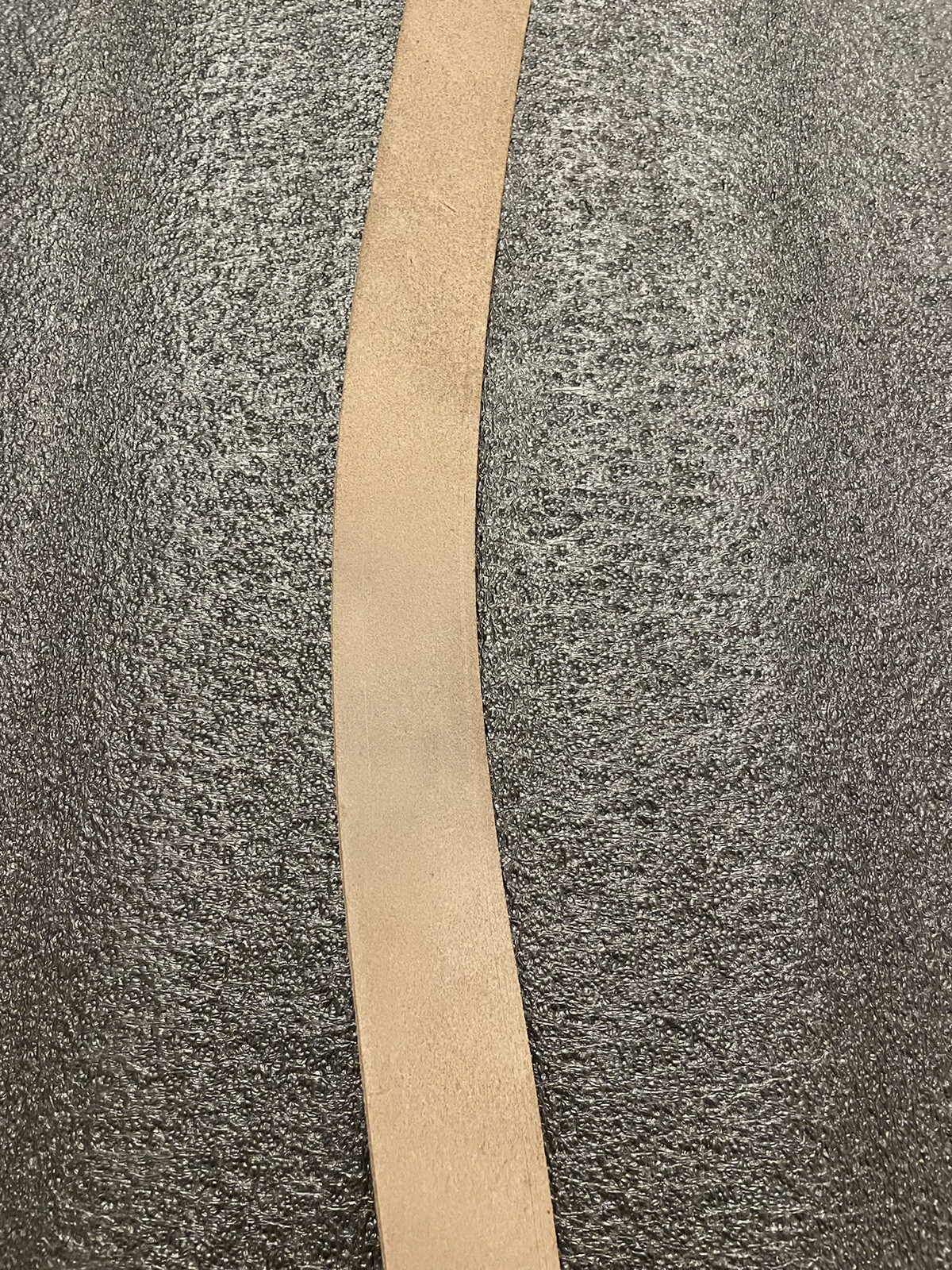 ORIGINAL WWII WW2 US-GERMAN VISOR CAP/HAT LEATHER SWEATBAND FOR PARTS OR REPAIR