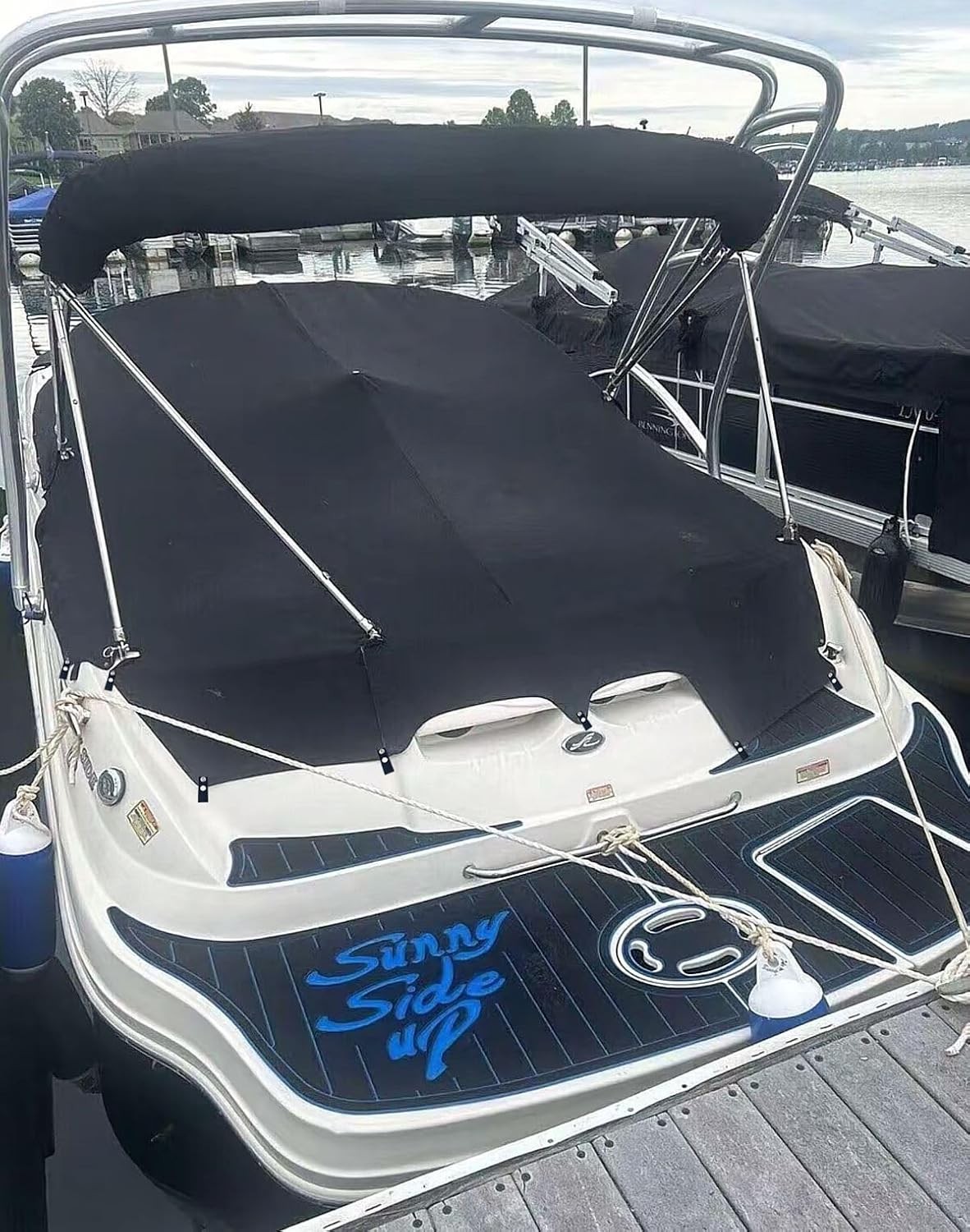 Boat Cover Snap Extender -Brass Heavy Duty snap - Extension Size, 1" - Built in